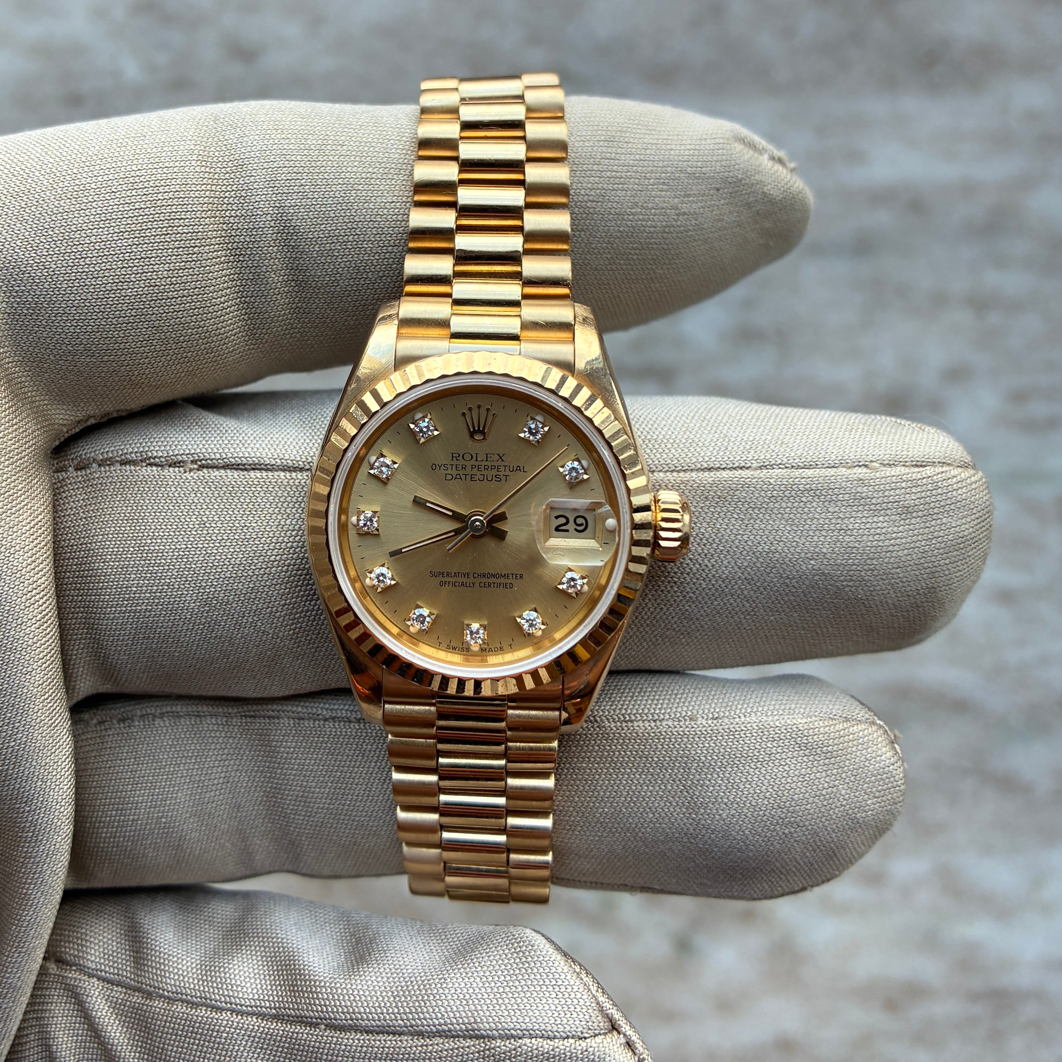 Rolex - Lady-Datejust / 2 Years Warranty / Full links / 1989 - [product_sku]