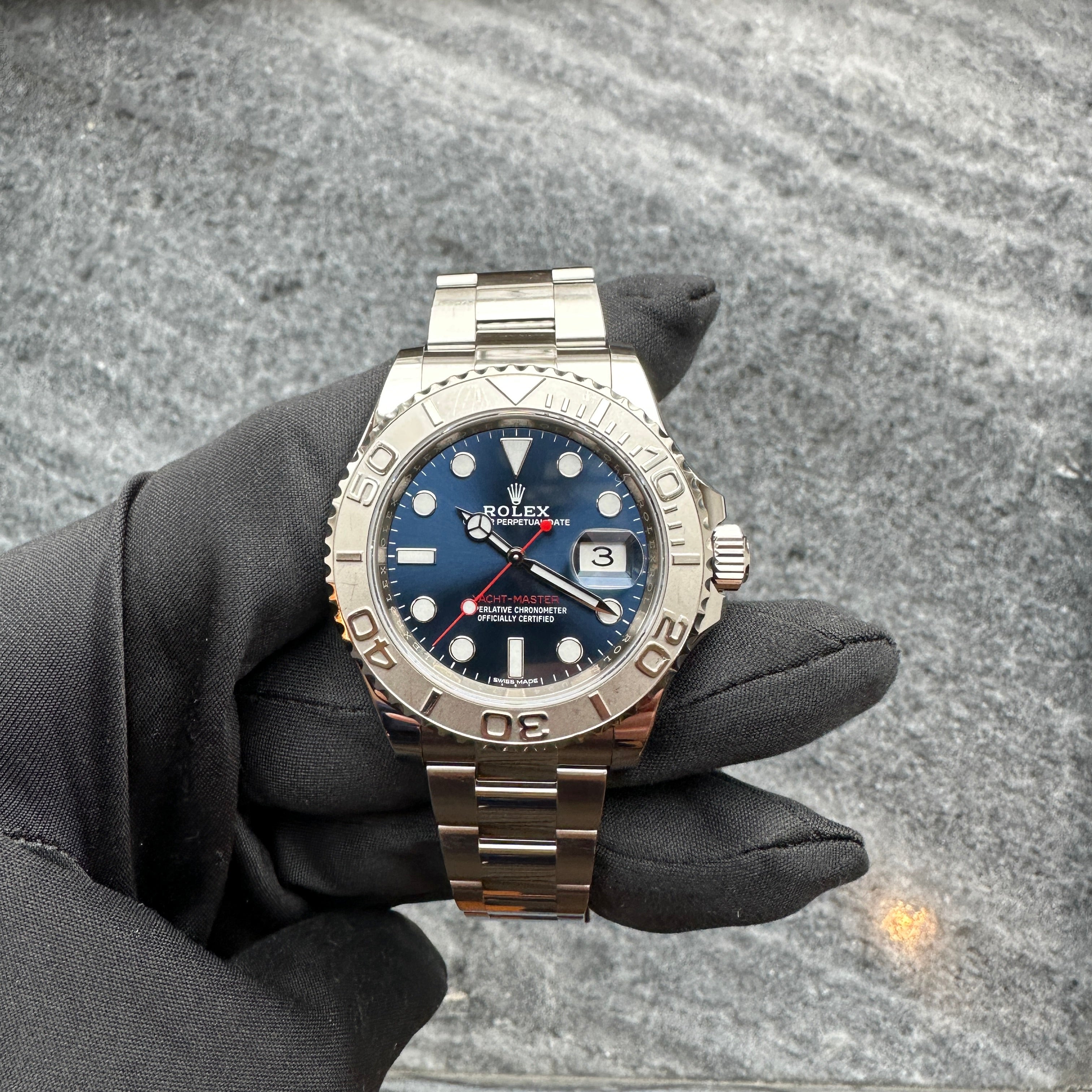 Rolex - Yacht-Master 40 Blue / Full Set / good Condition / LC 100 / 2018 - [product_sku]