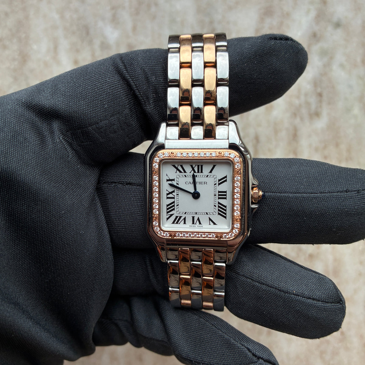 Panthère / Bicolor / Factory Set Bezel / Like New / Full-Set / 2026
