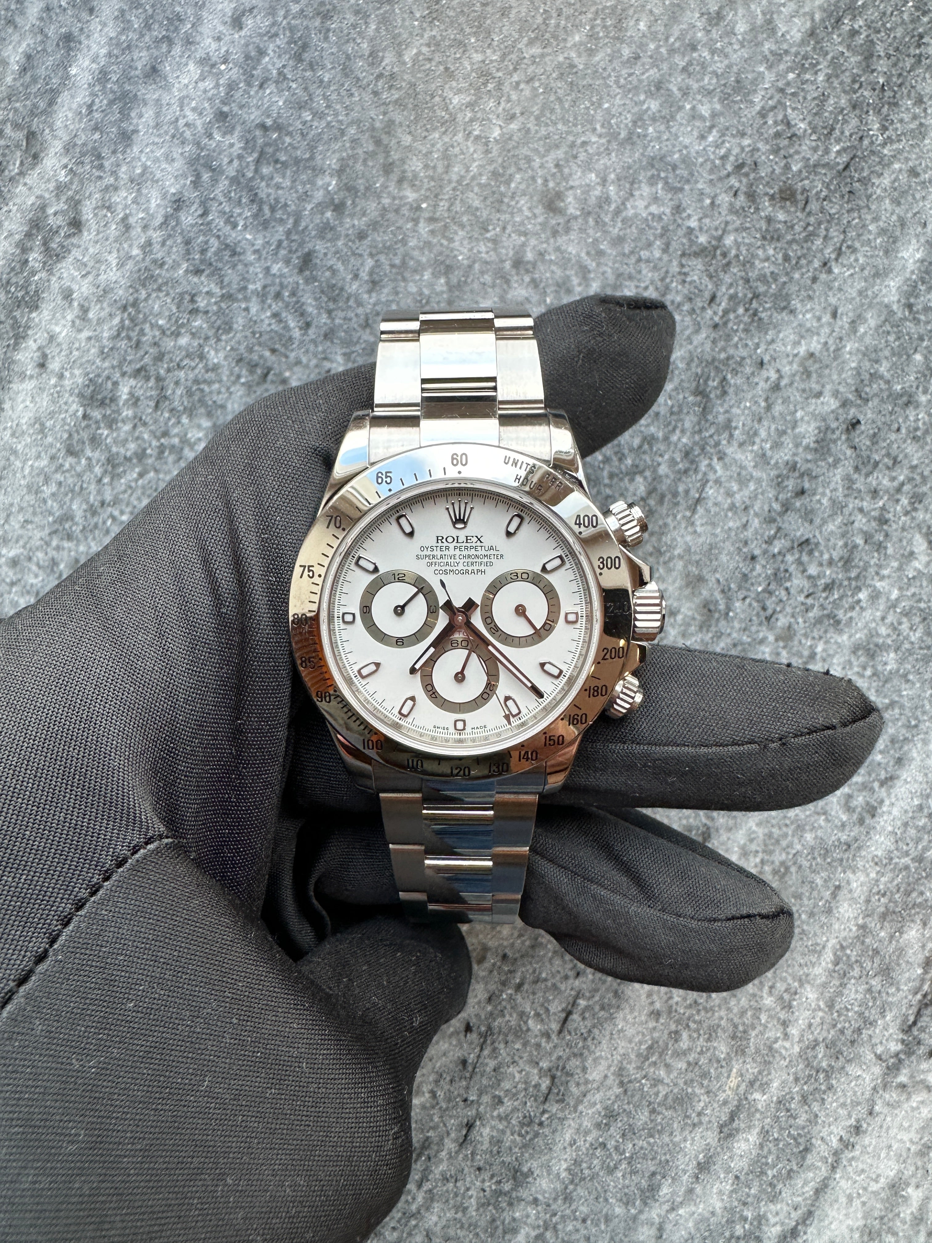 Daytona 116520 White Dial / LC100 / Full Set / 2011