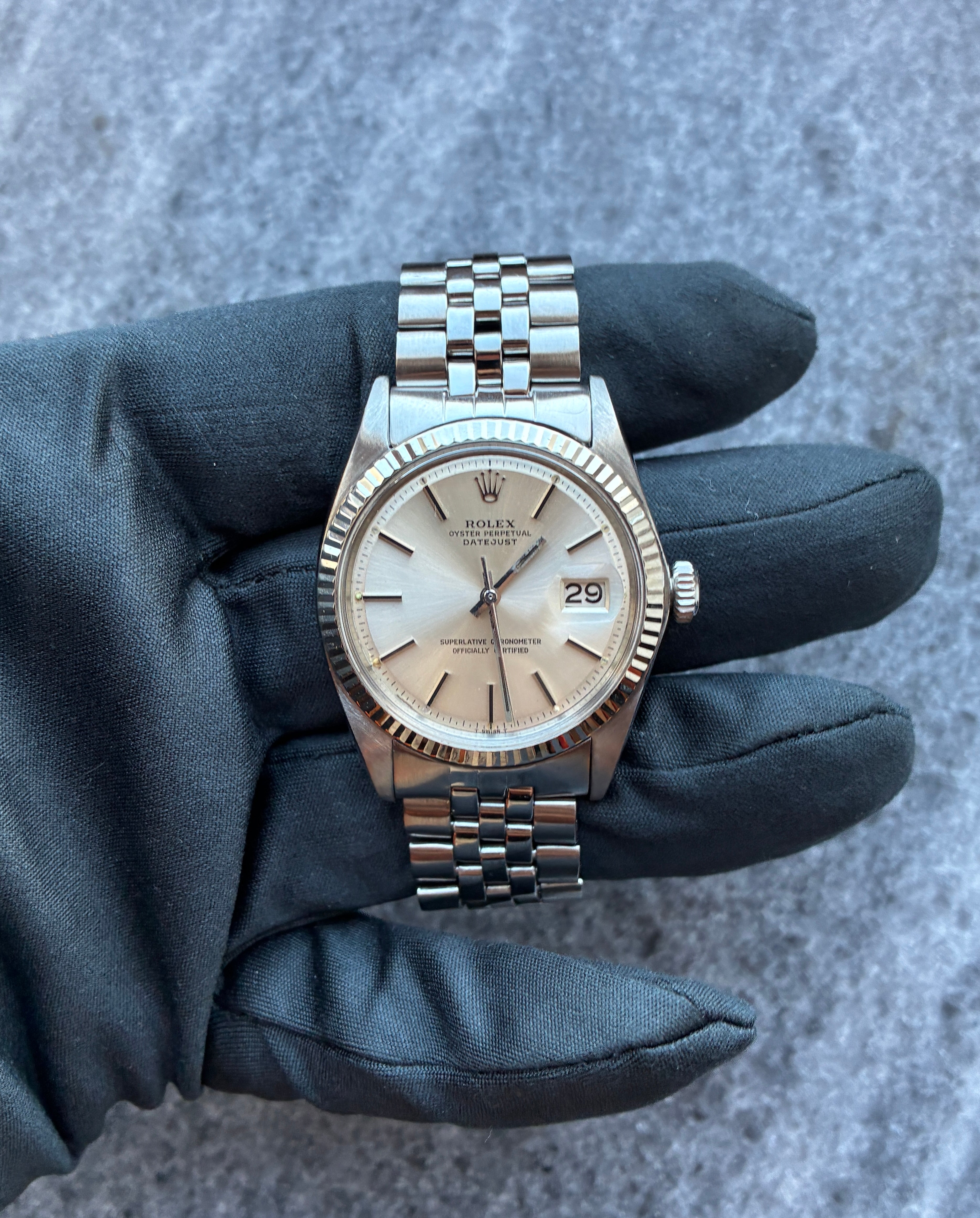 Datejust 36 Vintage 1601 aus 1965 (Service 2025)
