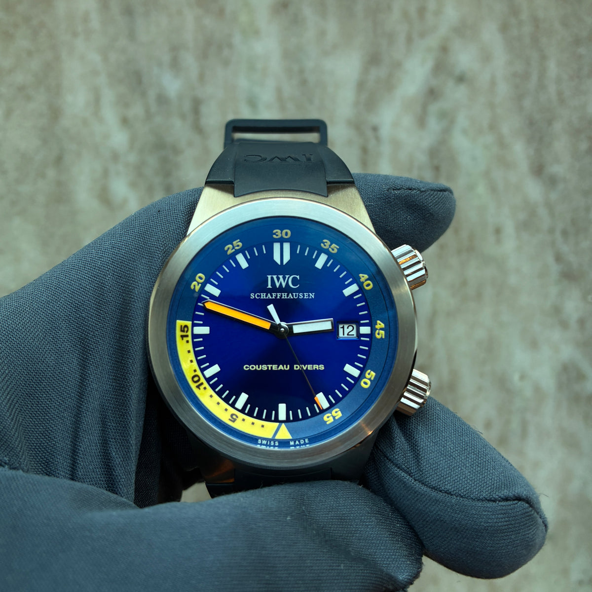 Aquatimer / Blue Dial / IWC Service 2026 / very good condt. / 100 ATM / Limited 1 of 1953