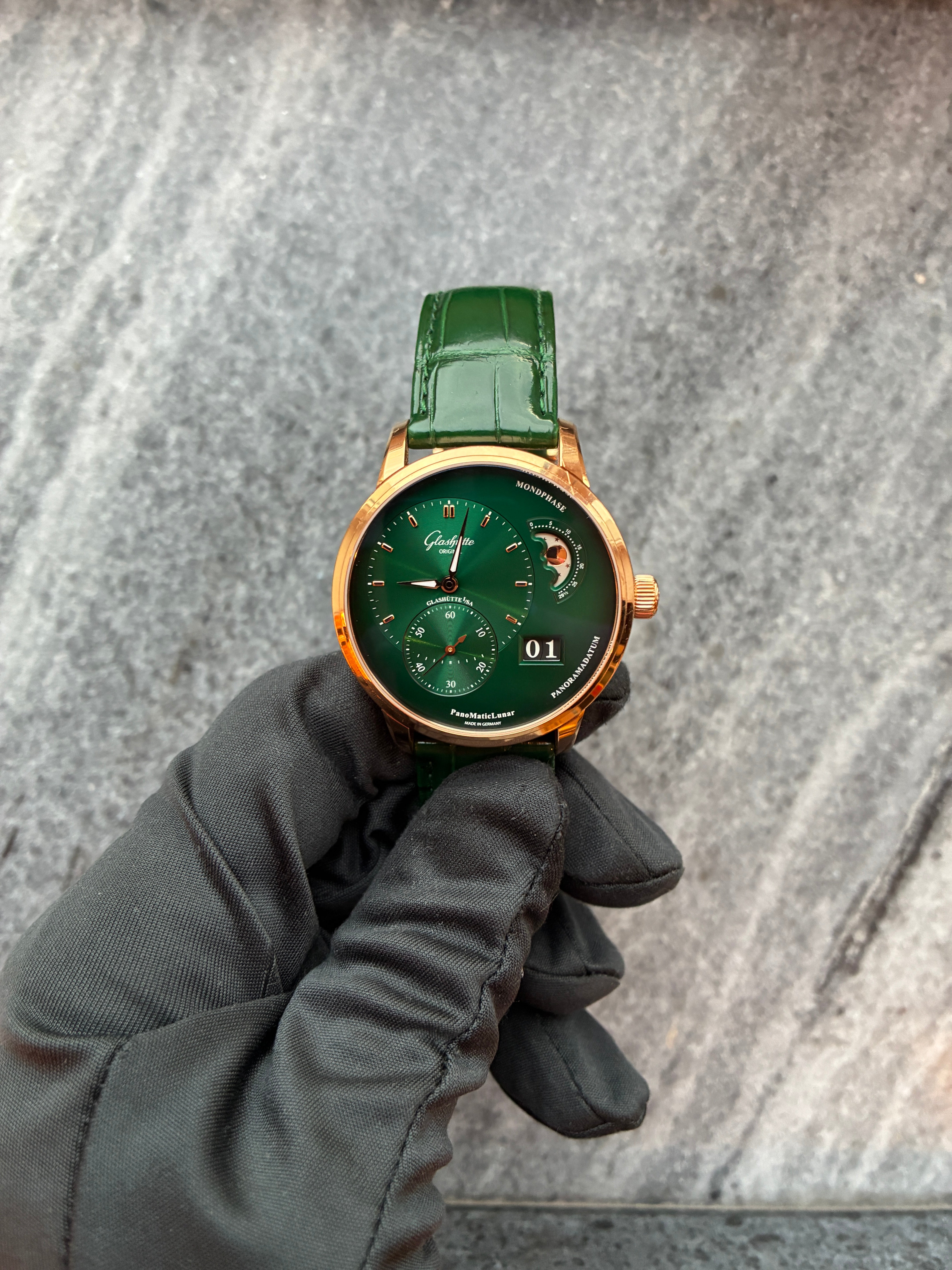 PanoMaticLunar / Green Dial / Full-Set / 2022