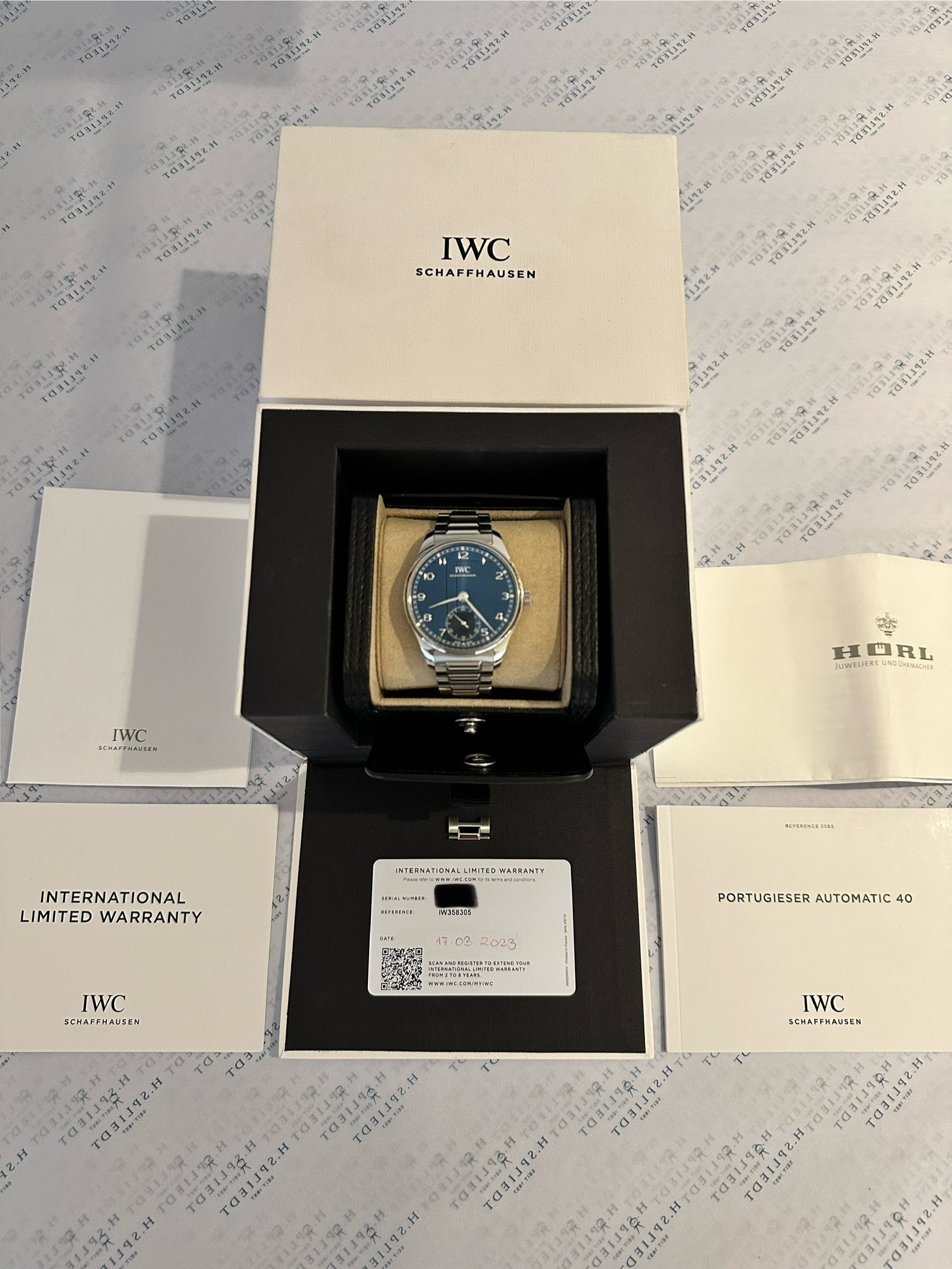 IWC - IWC Portugieser 40 Blue (2023) - [product_sku]