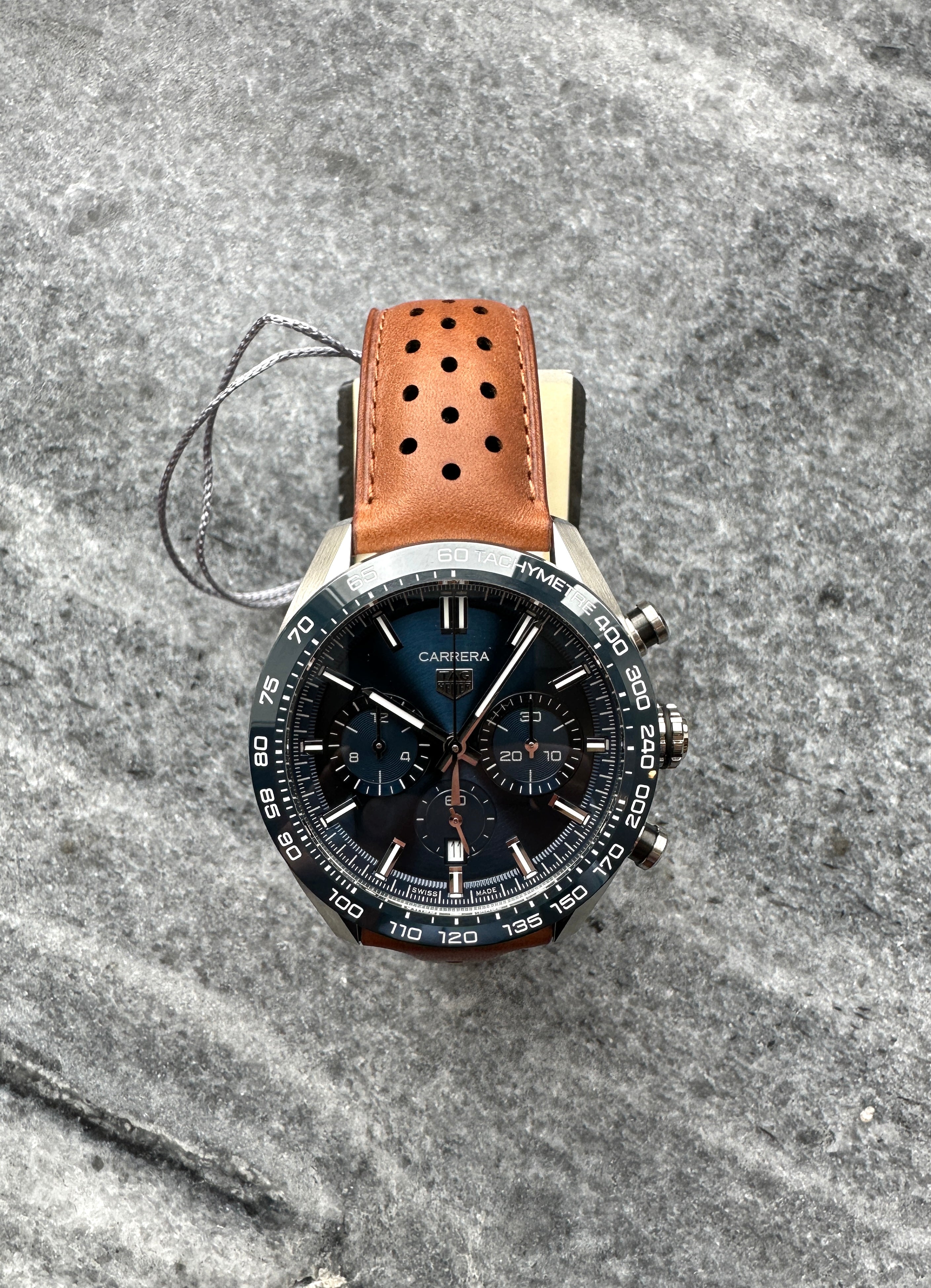 Carrera Chronograph 02 Blue 44 mm / Unworn / Full Set -2024-