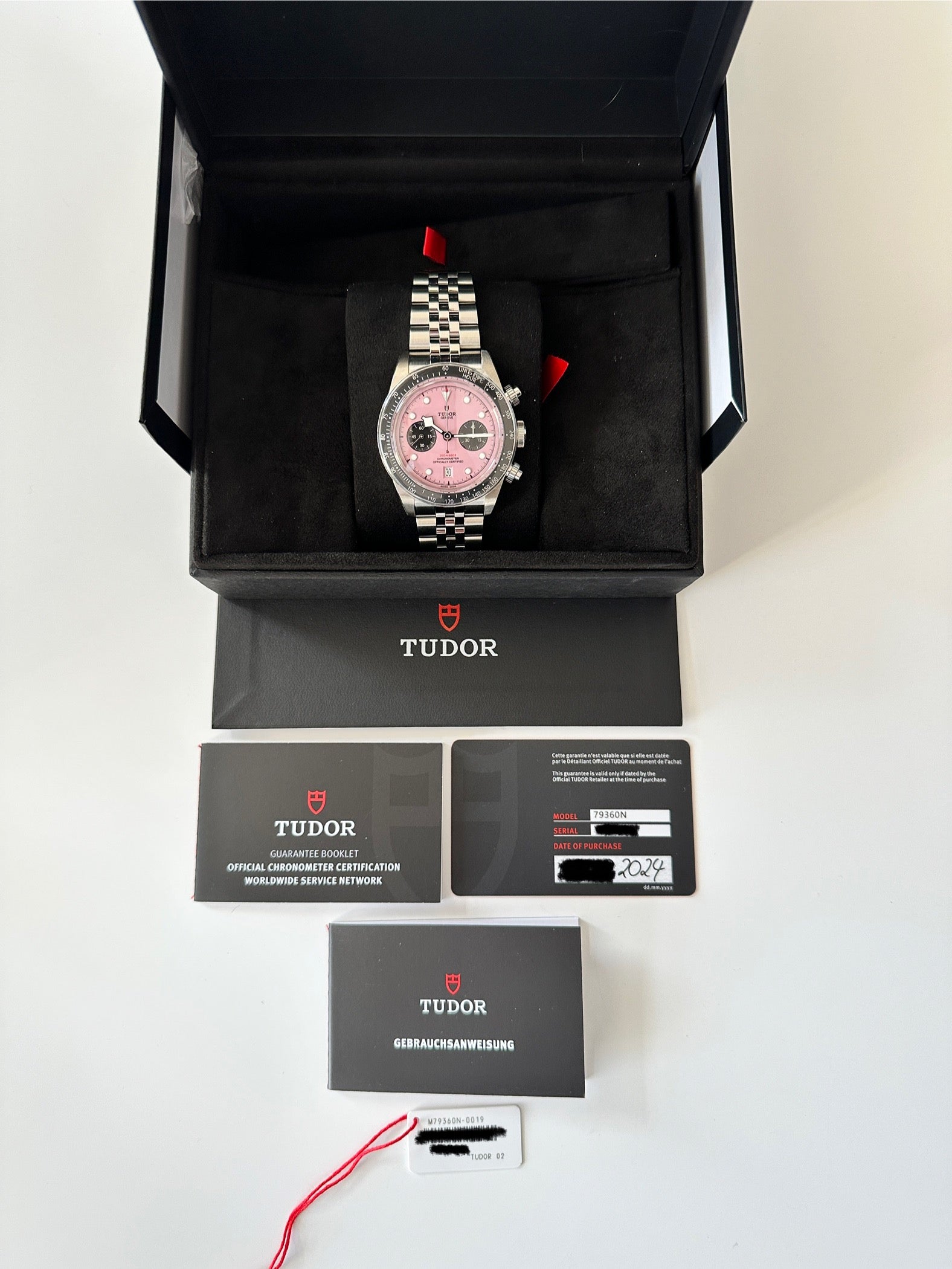 Tudor - Tudor Black Bay Chrono Pink Inter Miami - Juwelier Spliedt