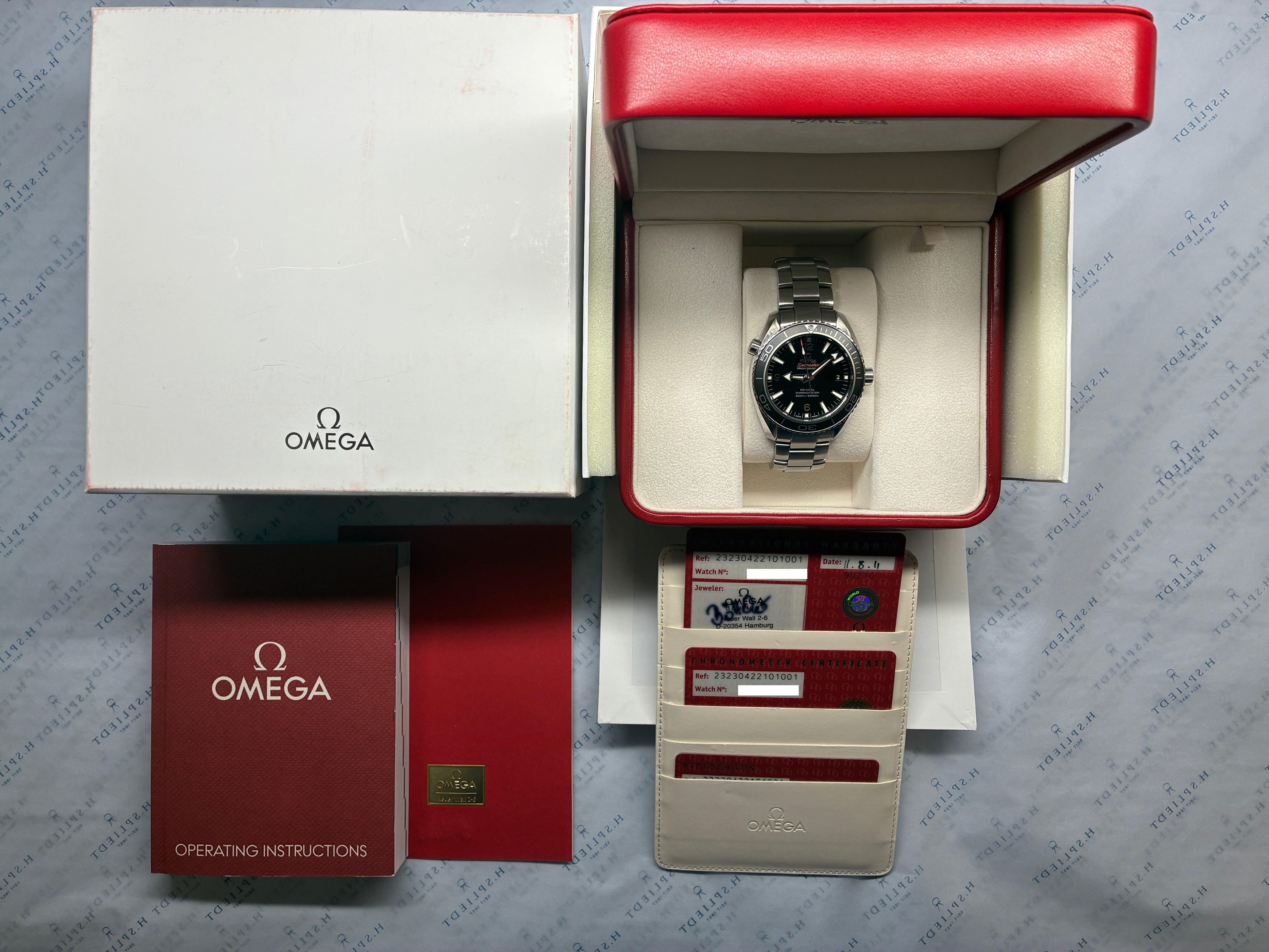 Omega - Seamaster Planet Ocean / Grey Dial / Box & Papers / 2011 - [product_sku]