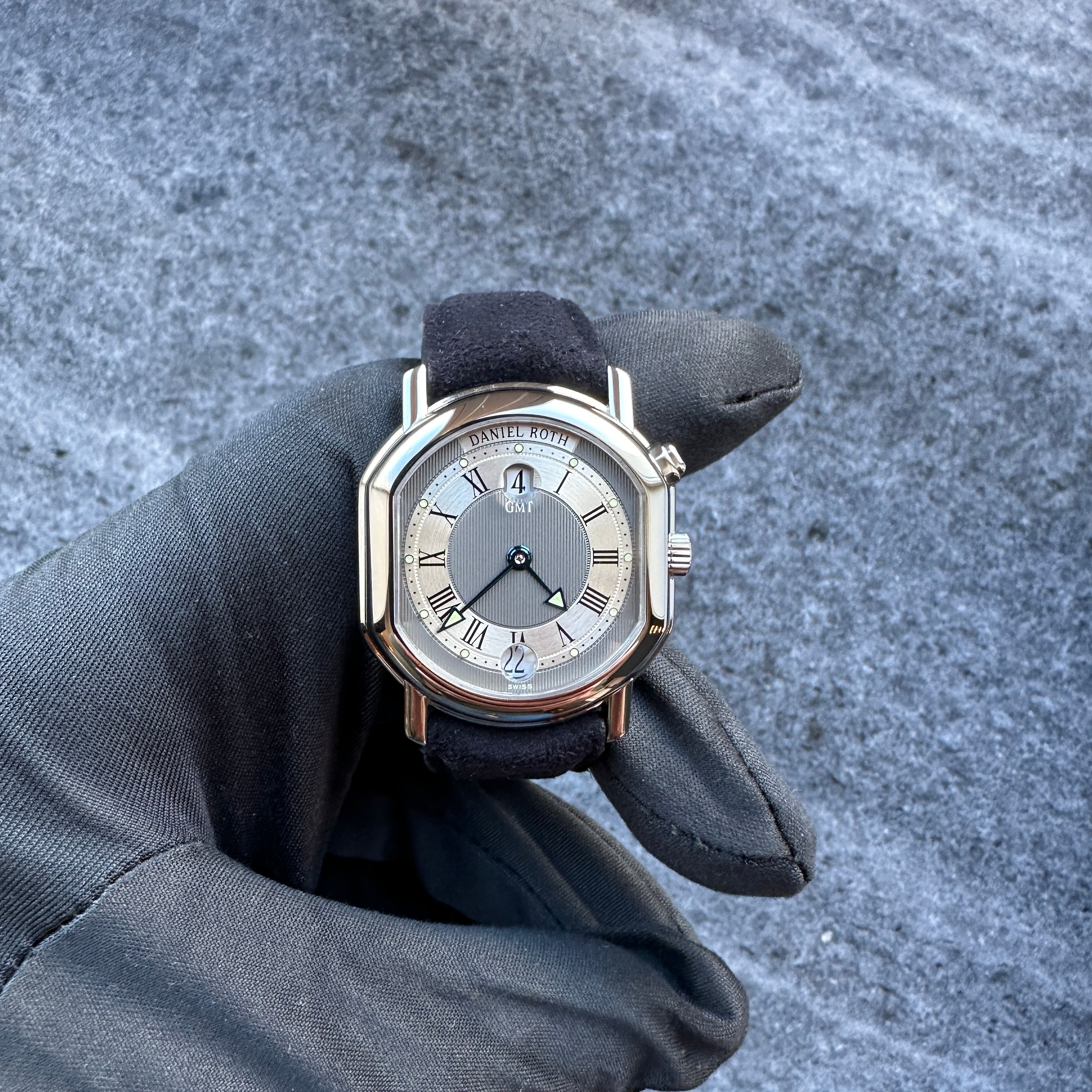 Daniel Roth - GMT Steel Automatic / Service 2026 / very good Condition / Folding Clasp / 2 years Warranty - [product_sku]