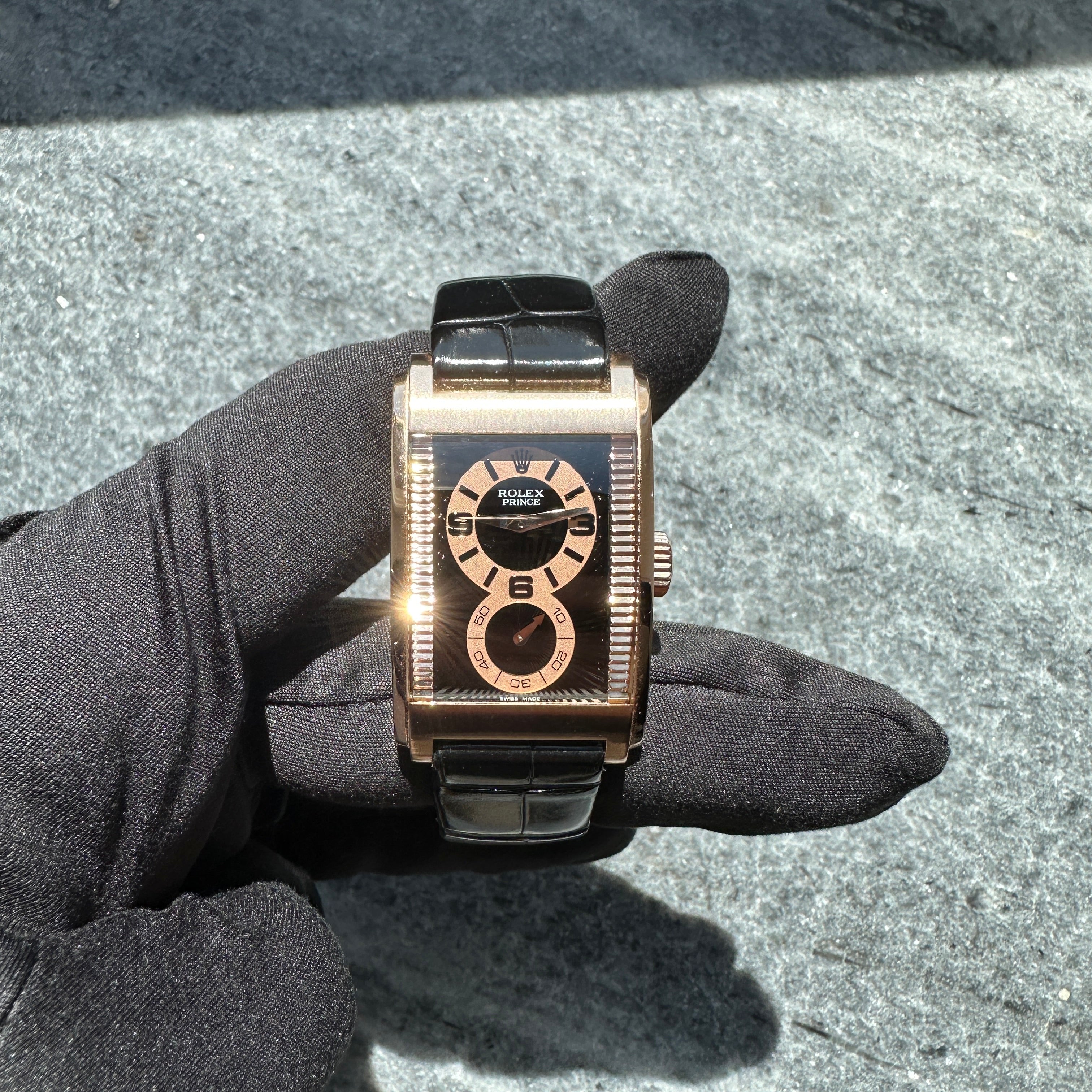 Cellini Prince 5442/5 Roségold / LC100 / Service Card / Full Set / Rolex Service 2025 with Warranty 2027 / from 2009