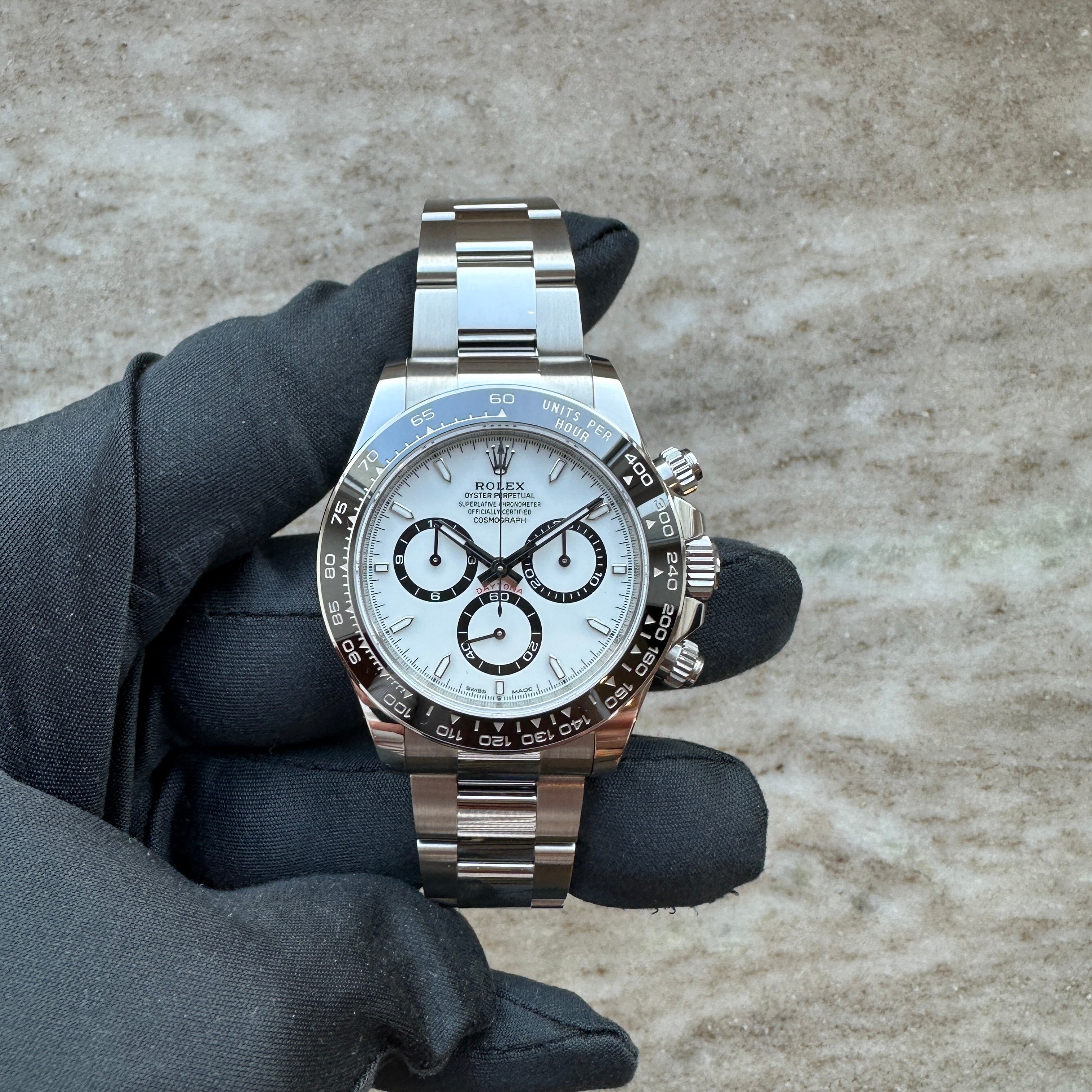 Rolex - Daytona Panda White 126500LN / nearly unworn / Full Set / 2025 - [product_sku]