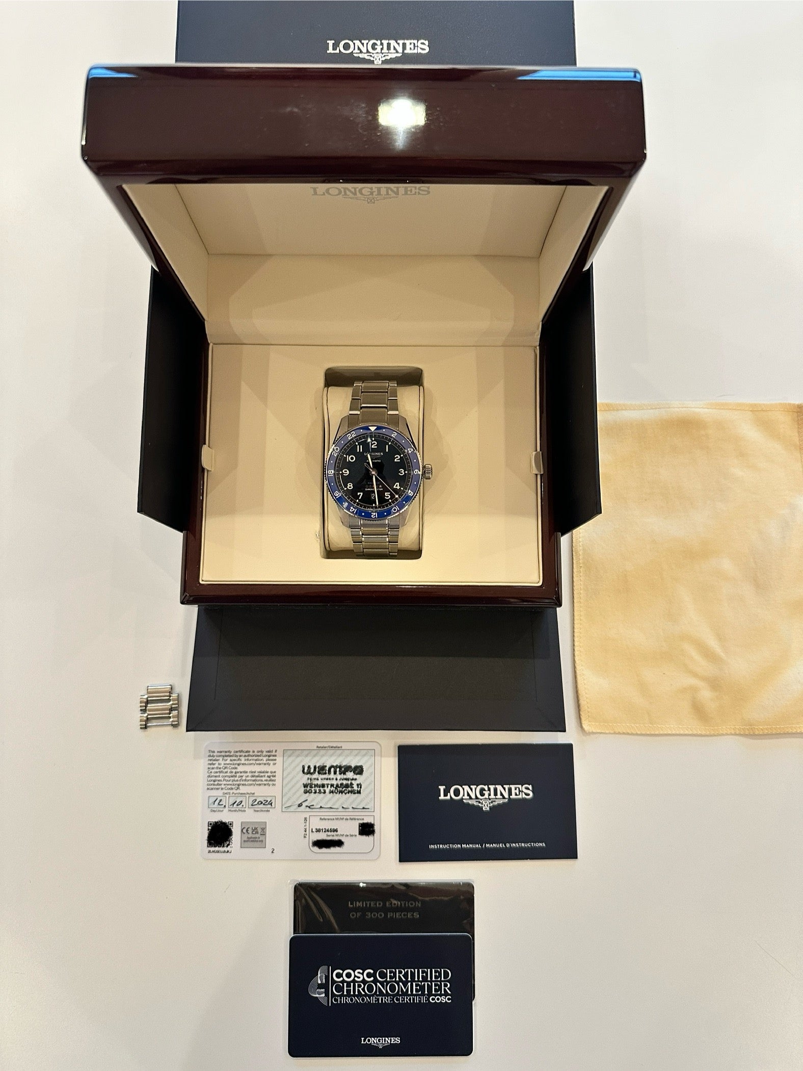 Longines - Longines Spirit Zulu Time LIMITED EDITION - Juwelier Spliedt