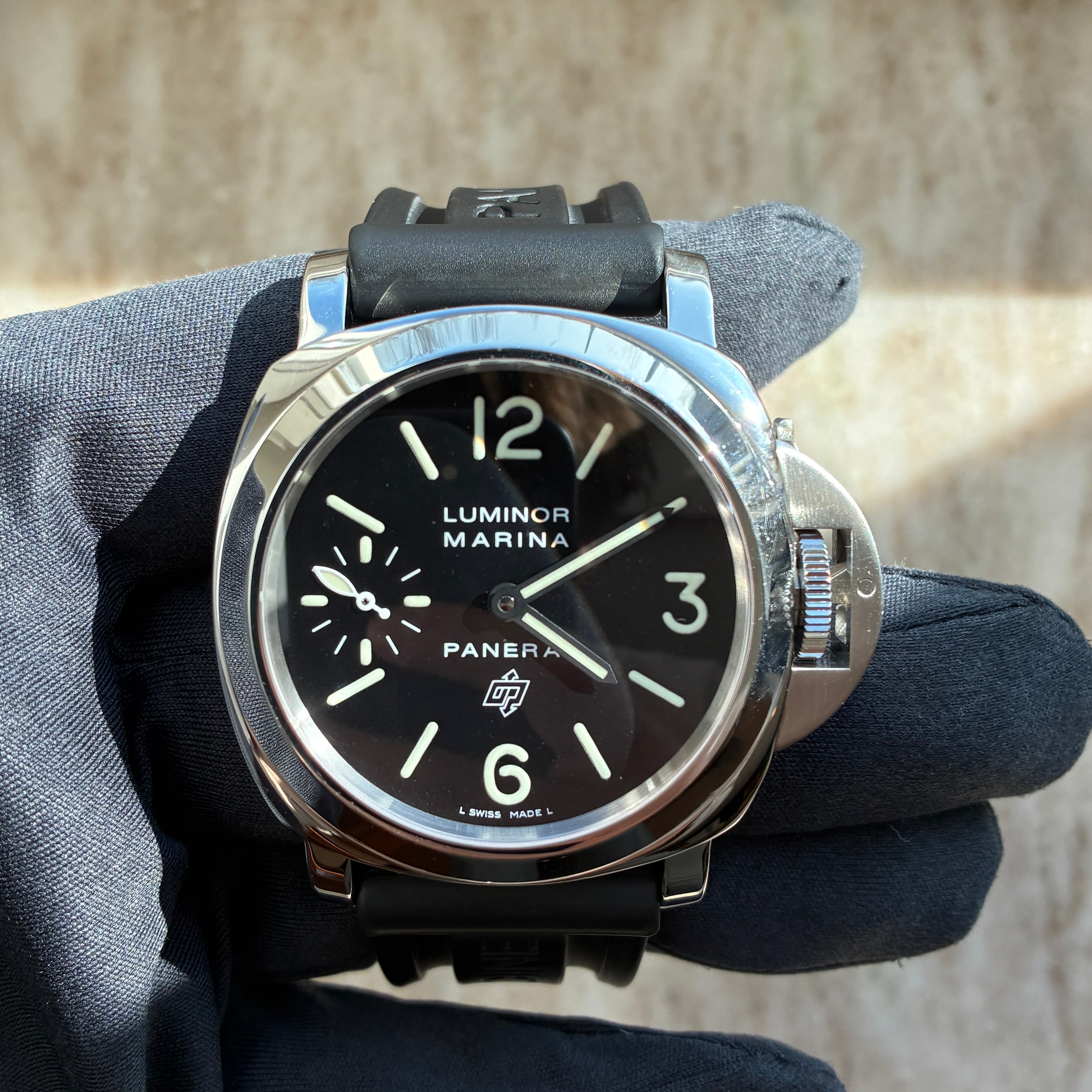 Panerai - Luminor Marina Logo Steel / Extra Strap / Full Set / premium Condition / 2011 Germany - [product_sku]
