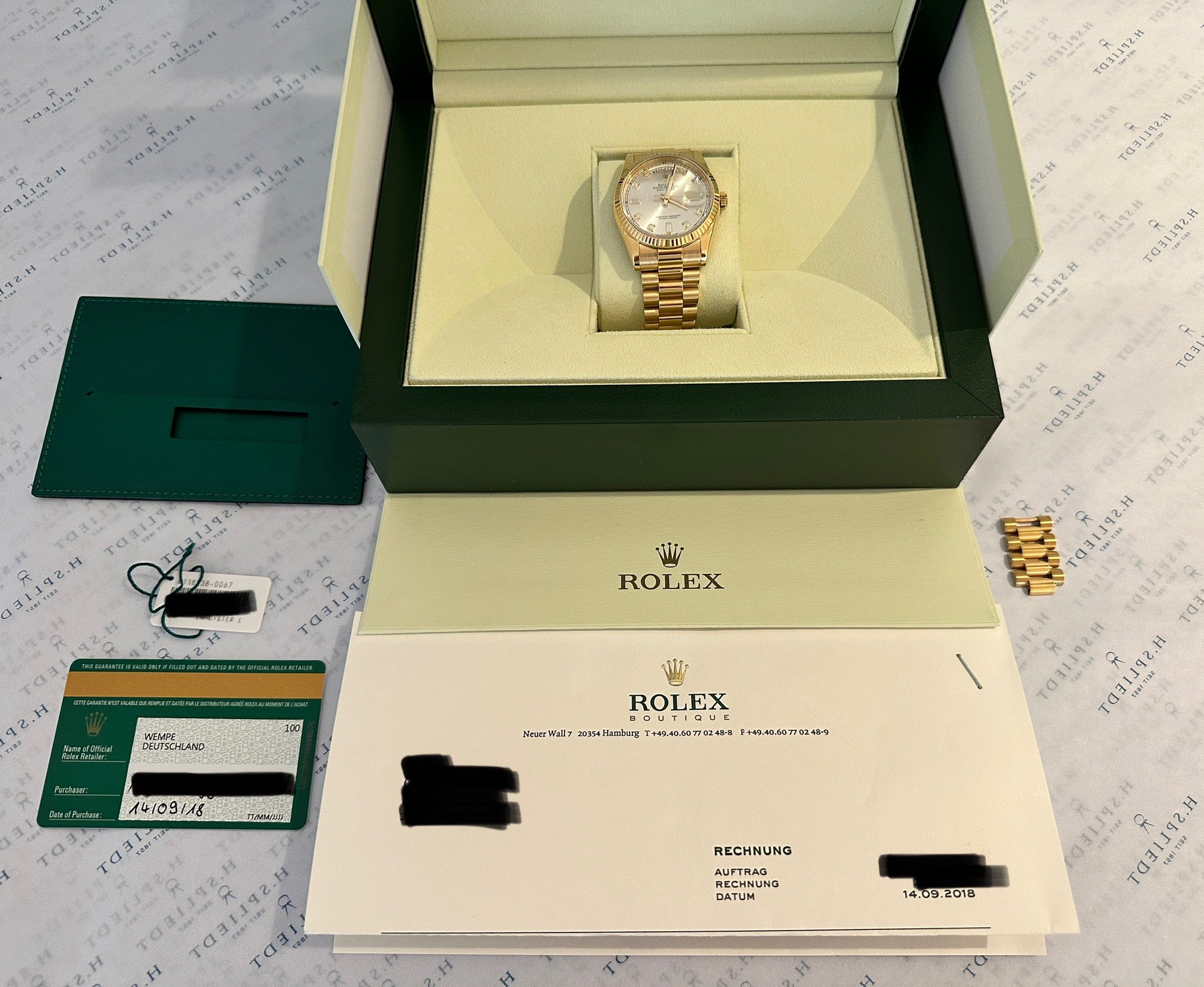 Rolex - Rolex Day-Date 36 Diamonds - [product_sku]