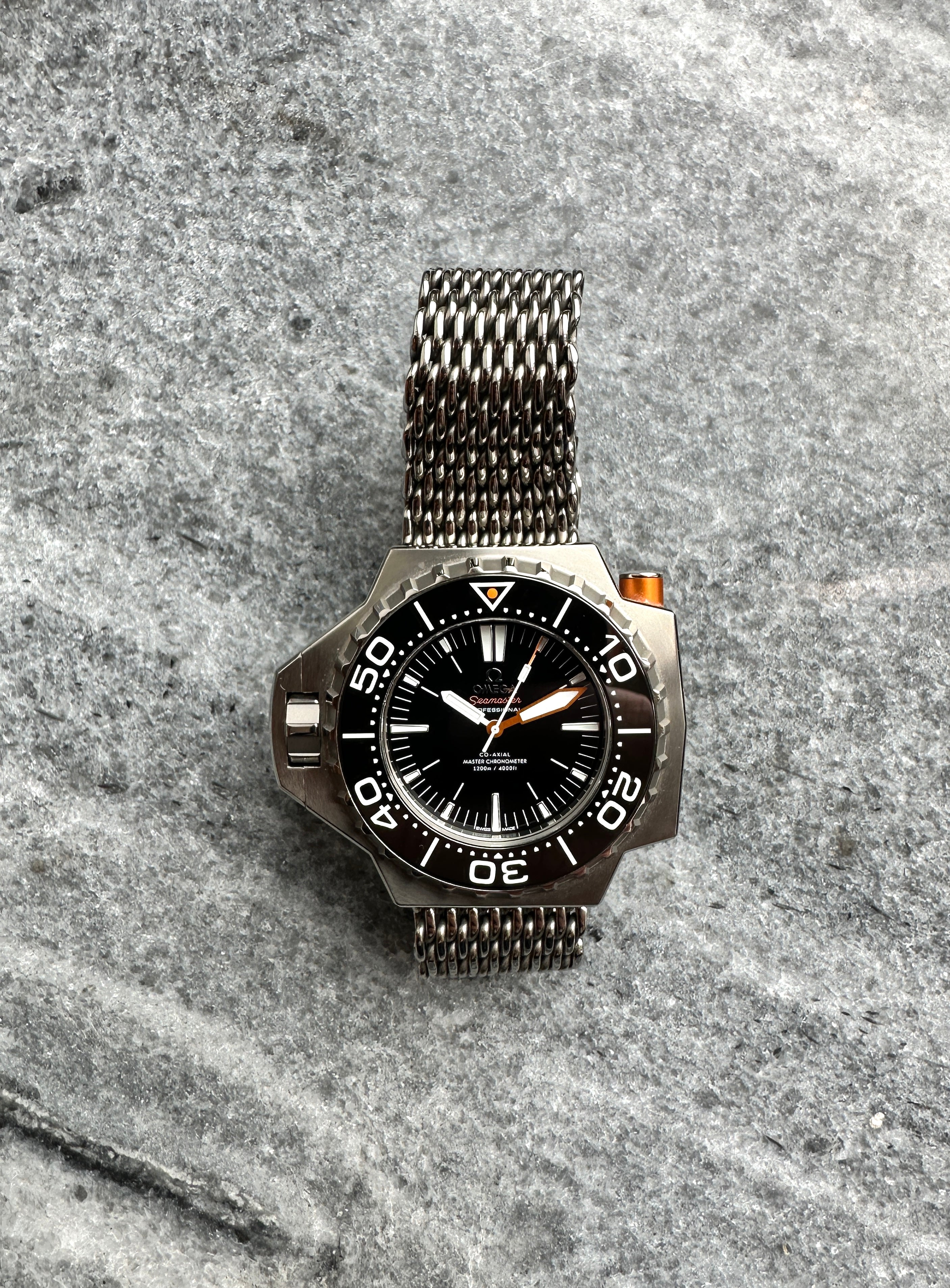 Seamaster Ploprof Titan Black (Full Set incl Rubber Strap) -2022-