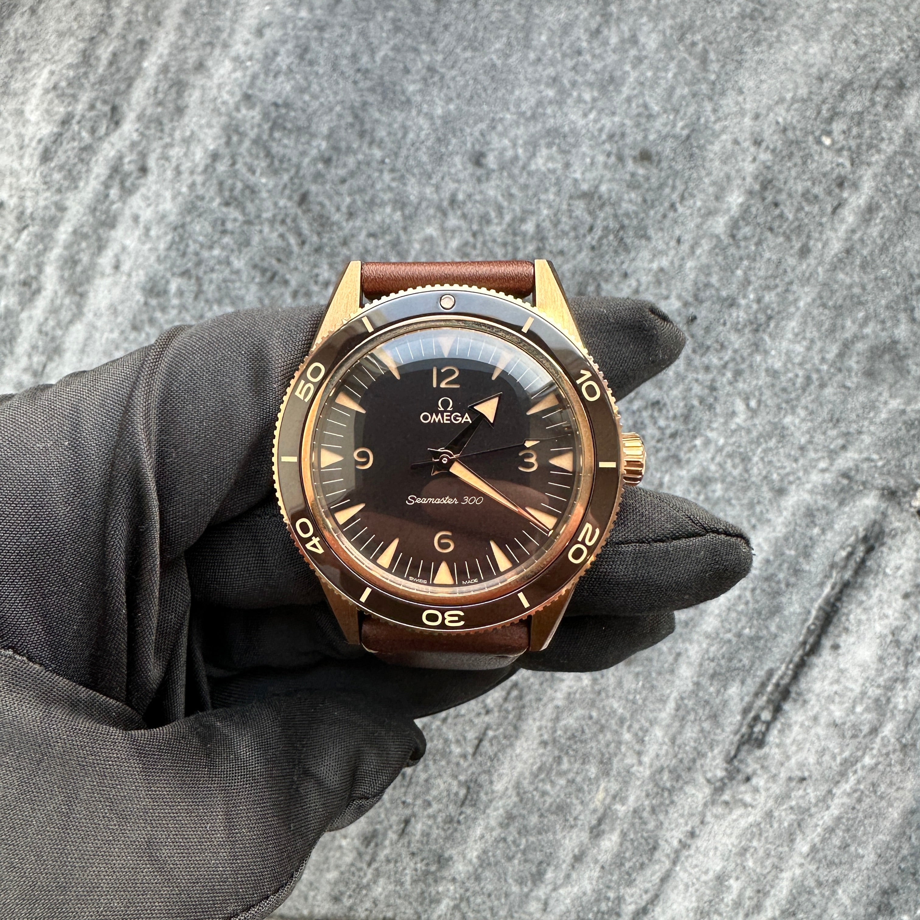 Seamaster 300 Co-Axial Master Bronze & Gold / like new / 2026