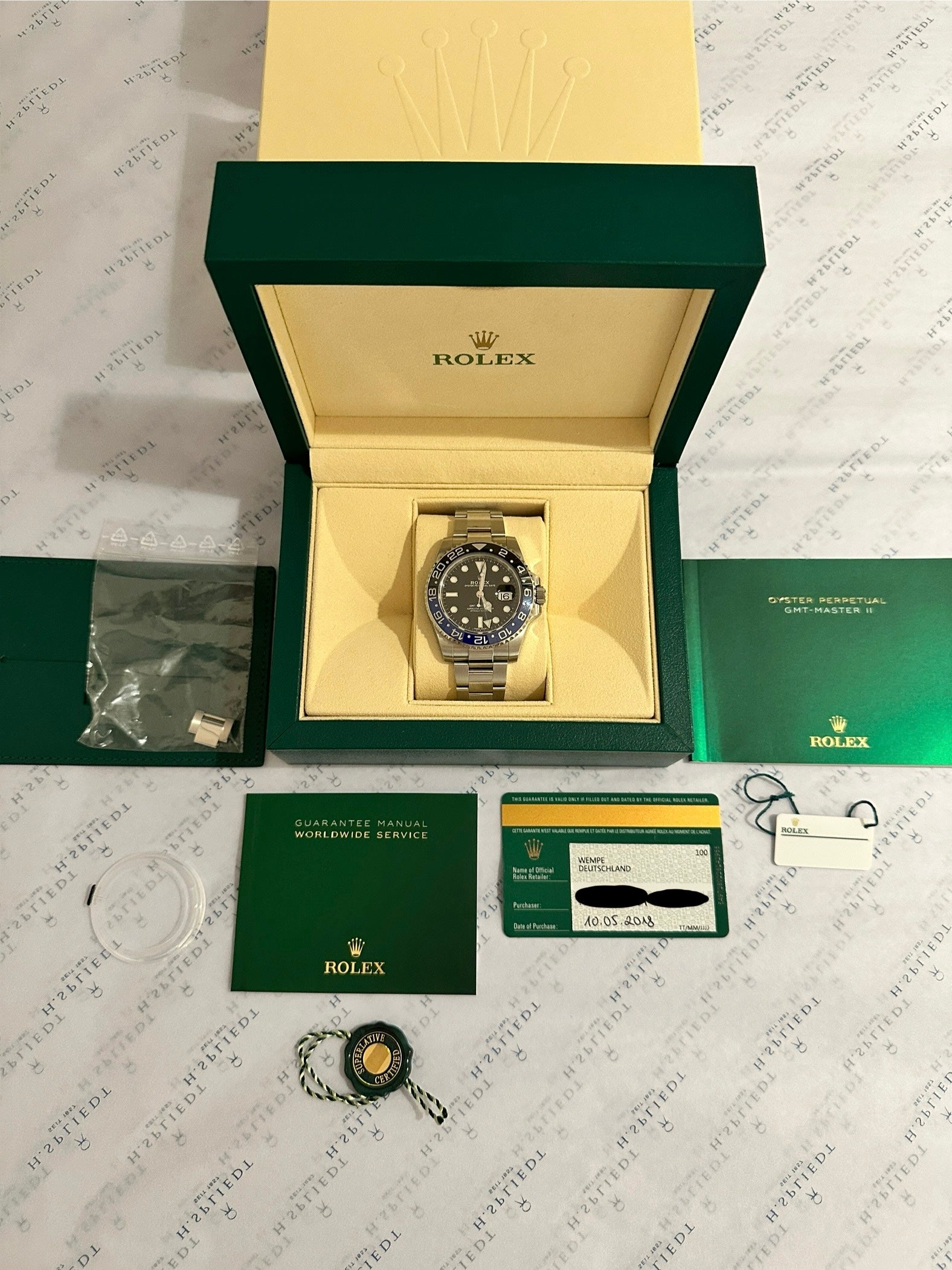 Rolex - Rolex GMT-Master II "Batman" - Juwelier Spliedt
