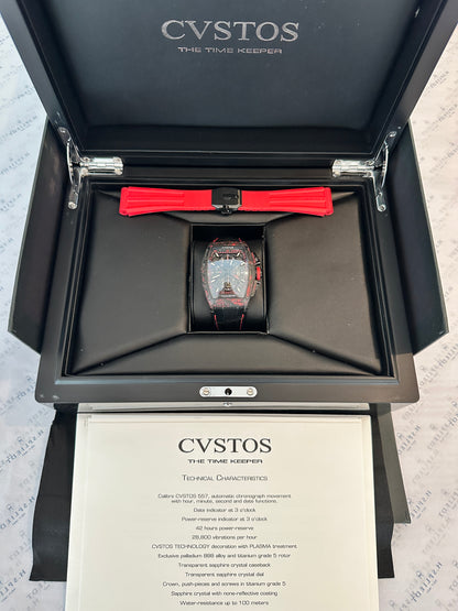 Cvstos - Cvstos Challenge Chrono II Red - [product_sku]