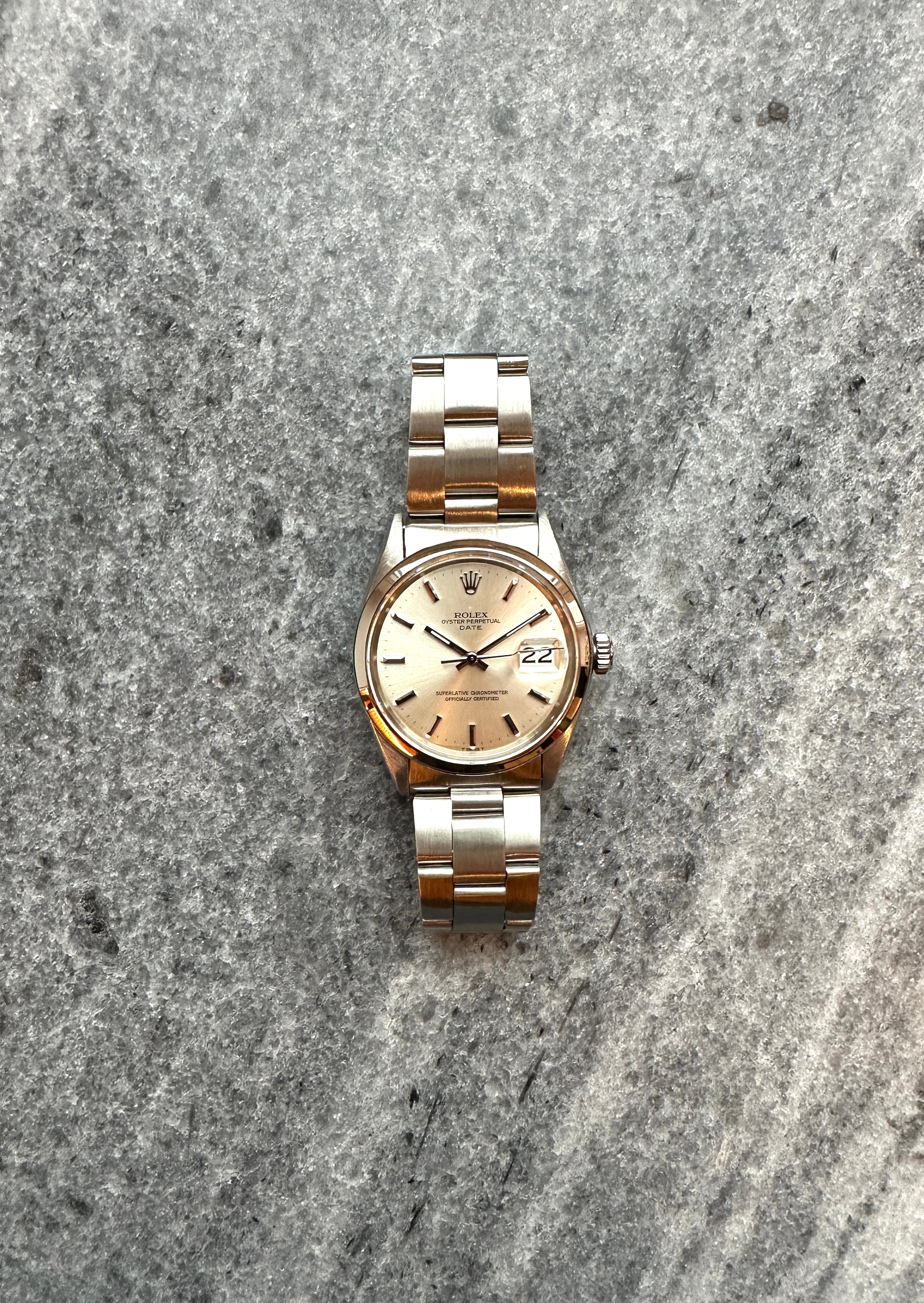 Oyster Perpetual Date 1500 / Service @ Rolex 2025 / -1969-