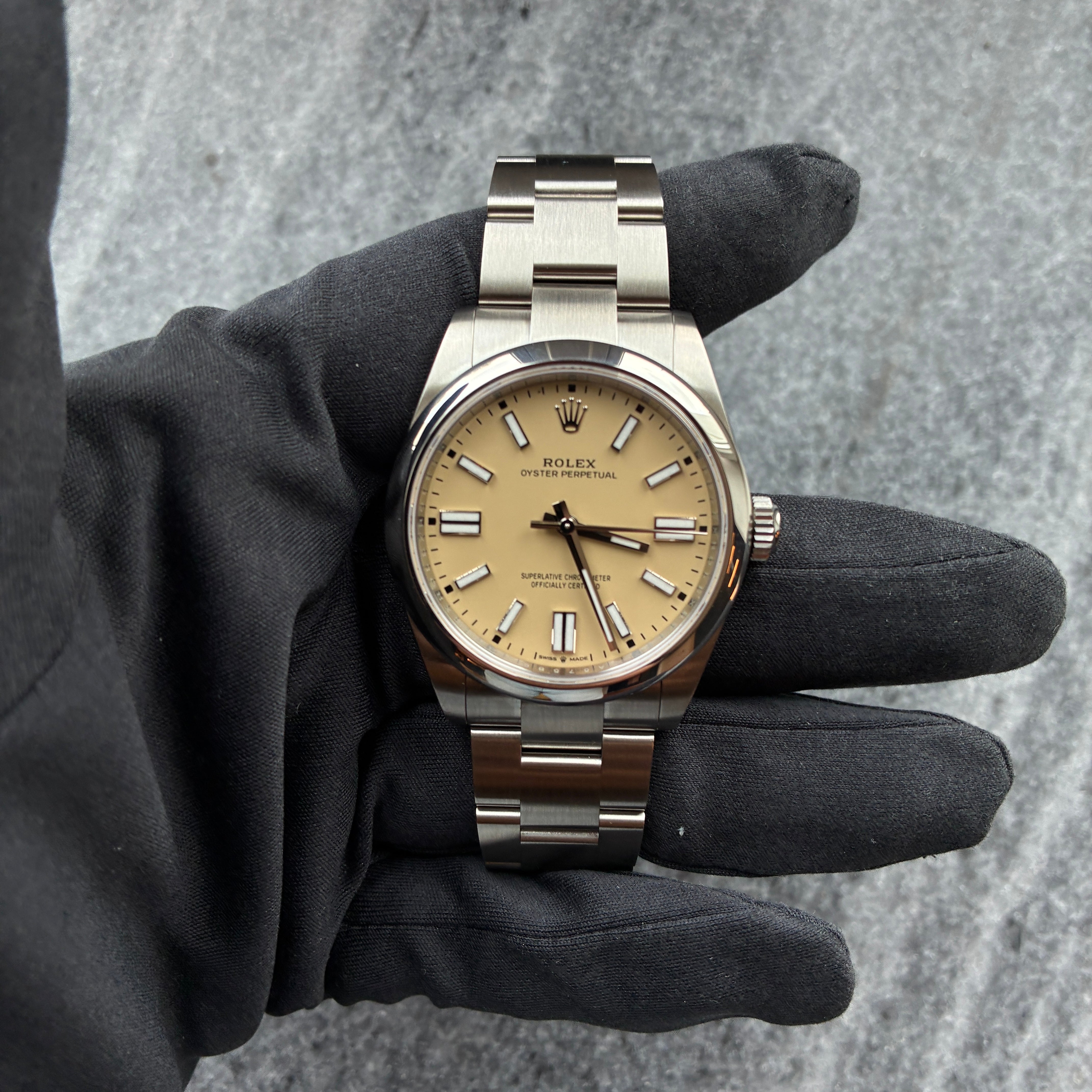 Oyster Perpetual 41 mm Beige / like new / Full Set / 2026