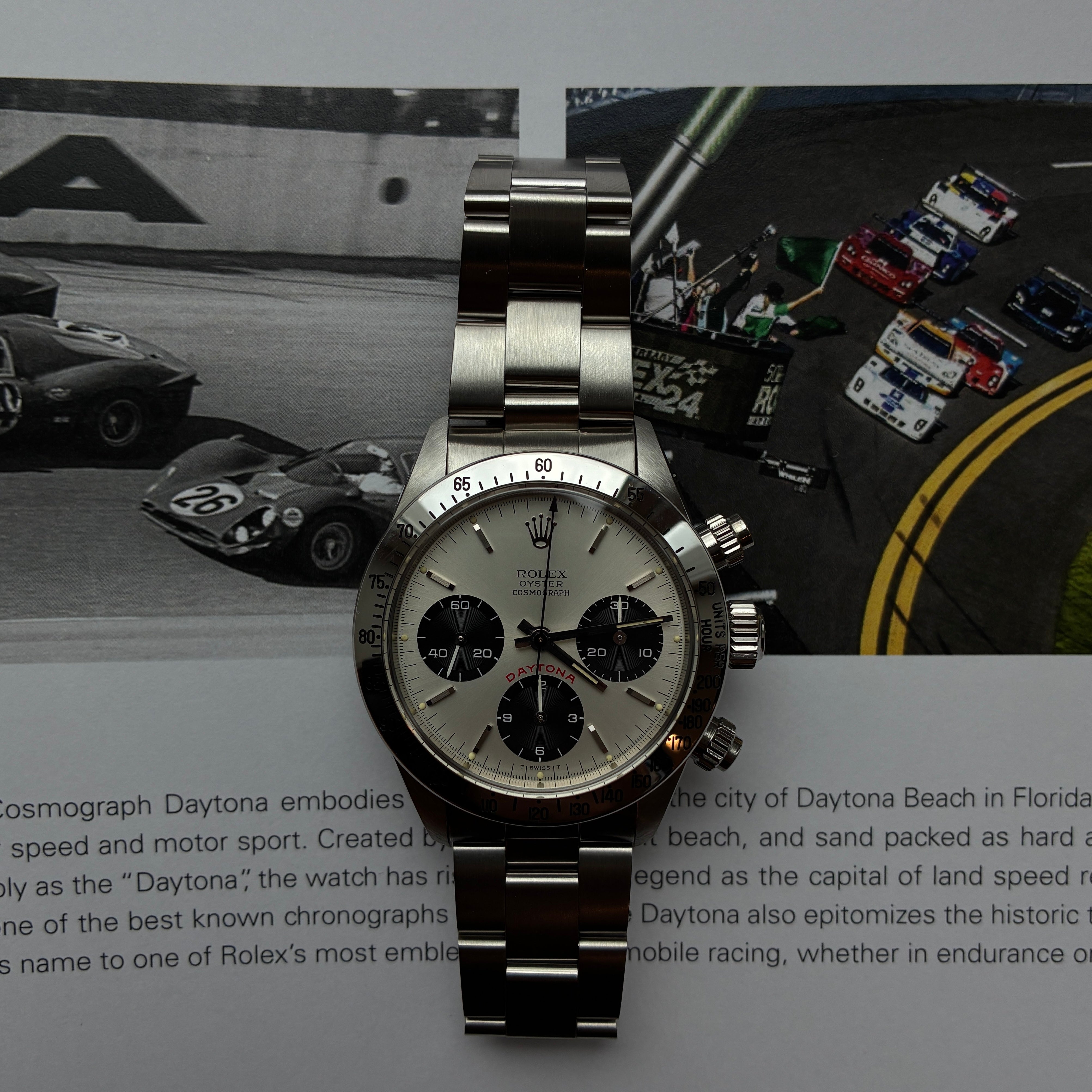 Daytona / Big Red / 1982 / Ref. 6265 / Atelier de Geneve Service Rolex Atelier