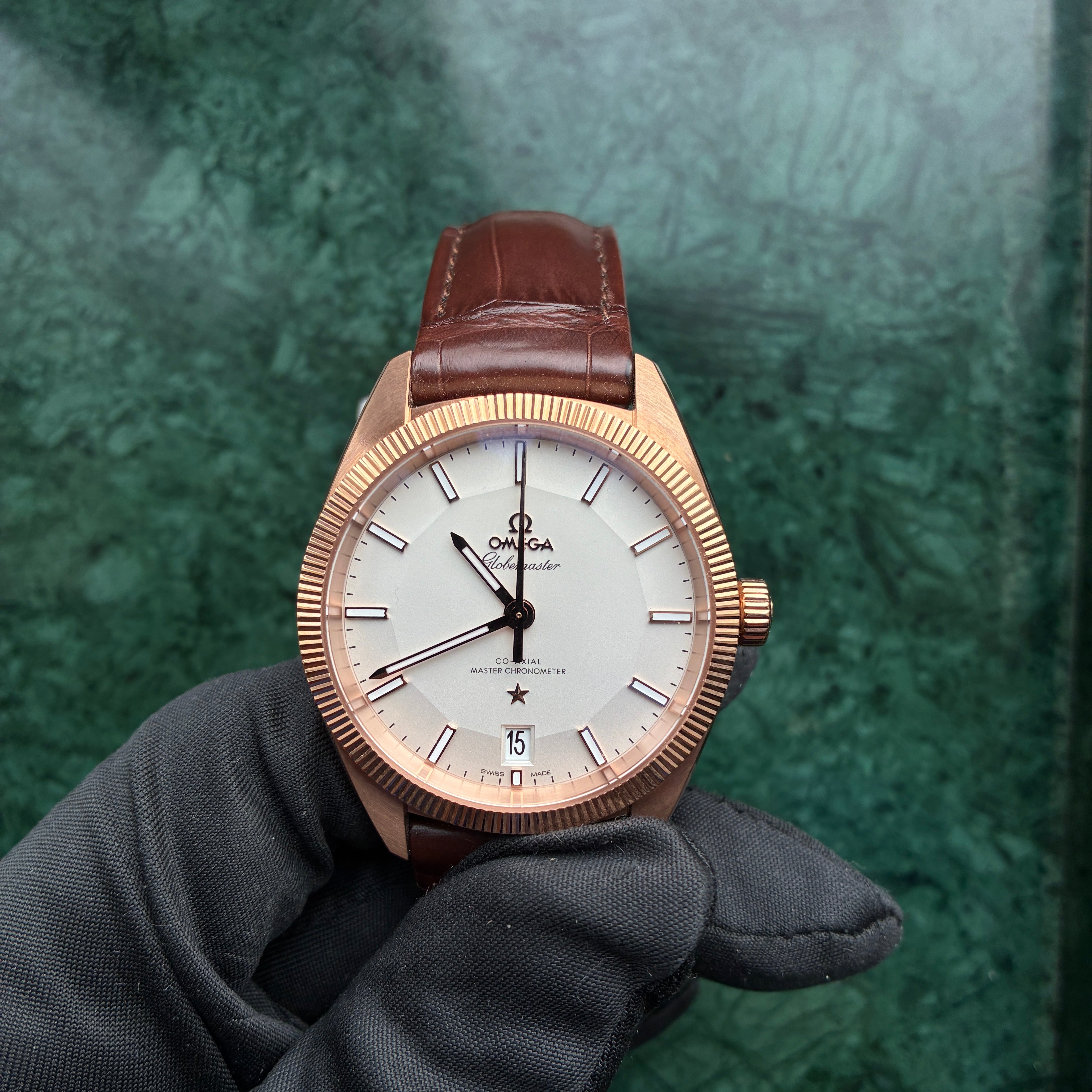 Omega Globemaster Constellation Globemaster / Roségold / Folding Clasp / Full-Set / Like New