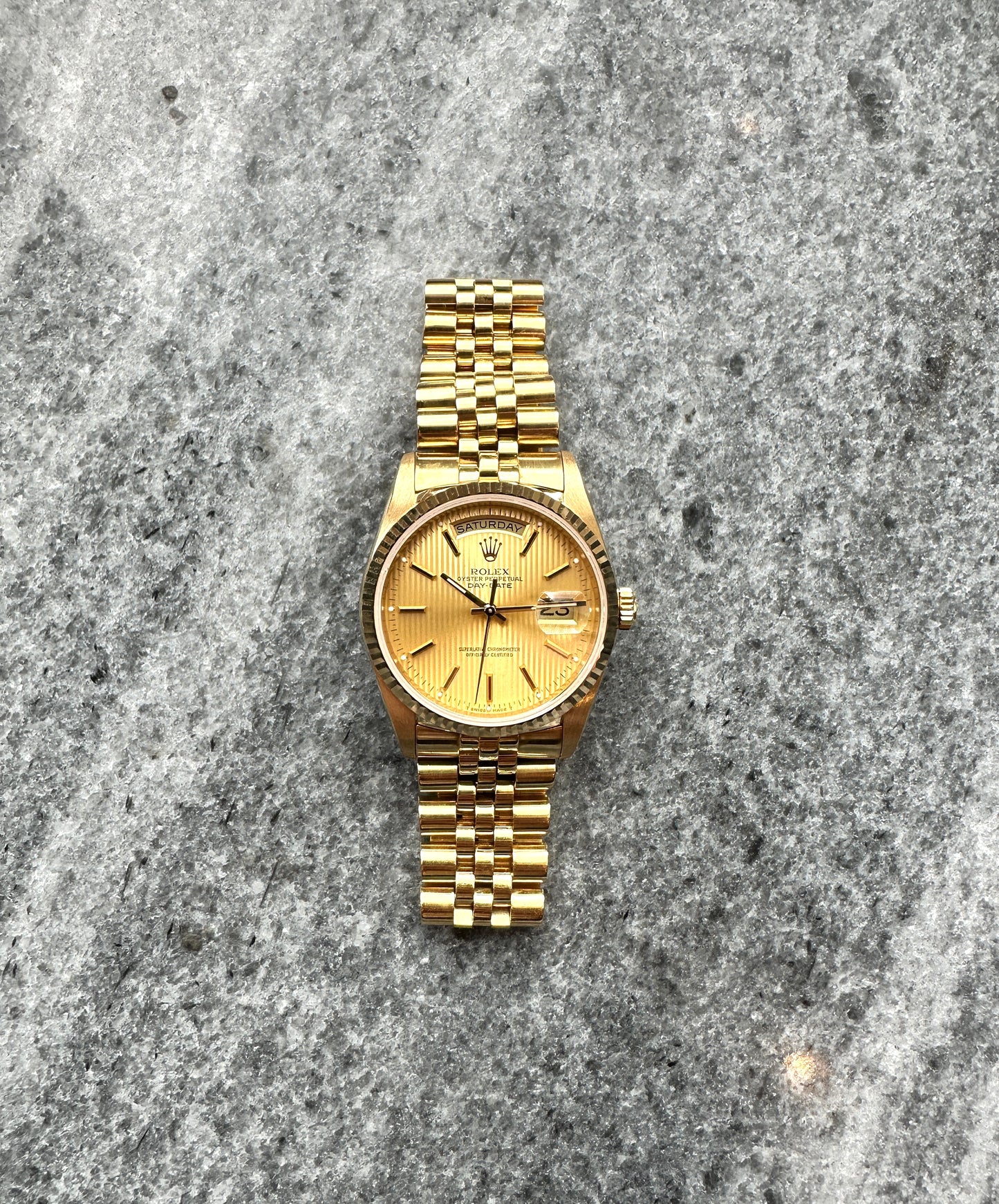 Rolex - Rolex Day-Date 36 Tapestry Dial / Service 2025 / 1978 - [product_sku]