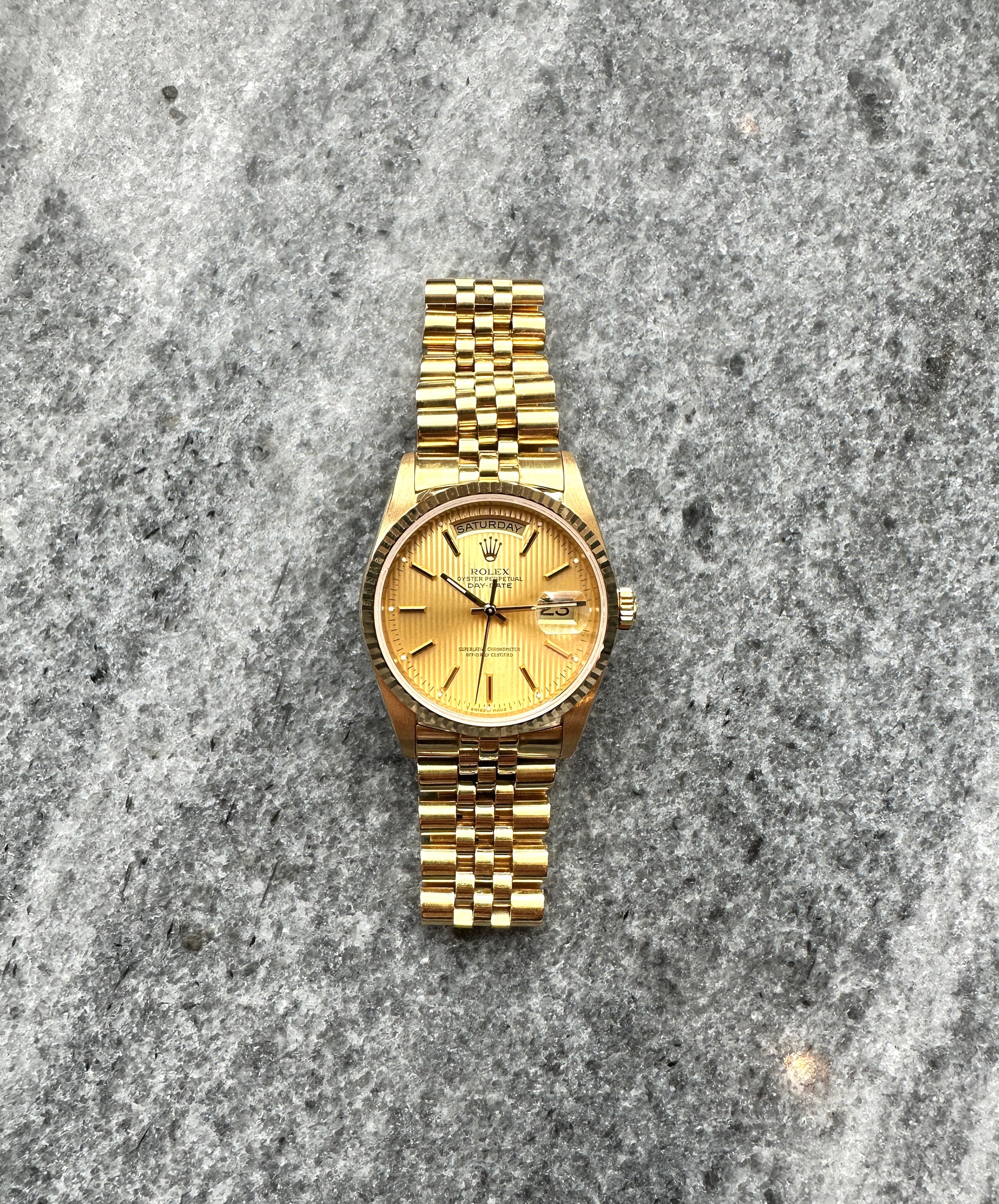 Rolex - Rolex Day-Date 36 Tapestry Dial / Service 2025 / 1978 - [product_sku]