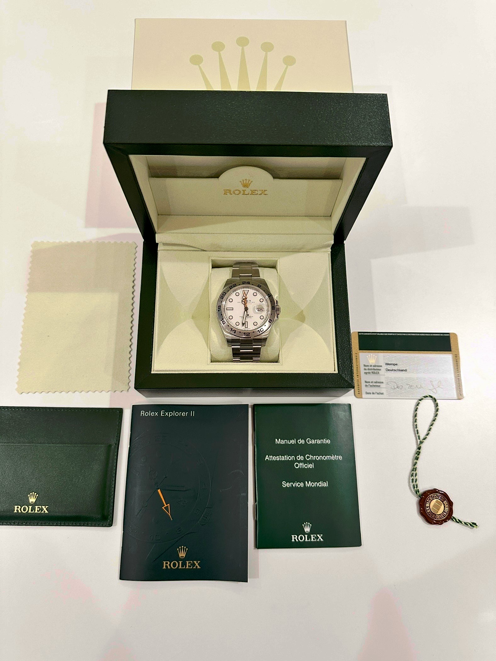 Rolex - Rolex Explorer II 216570 - Juwelier Spliedt