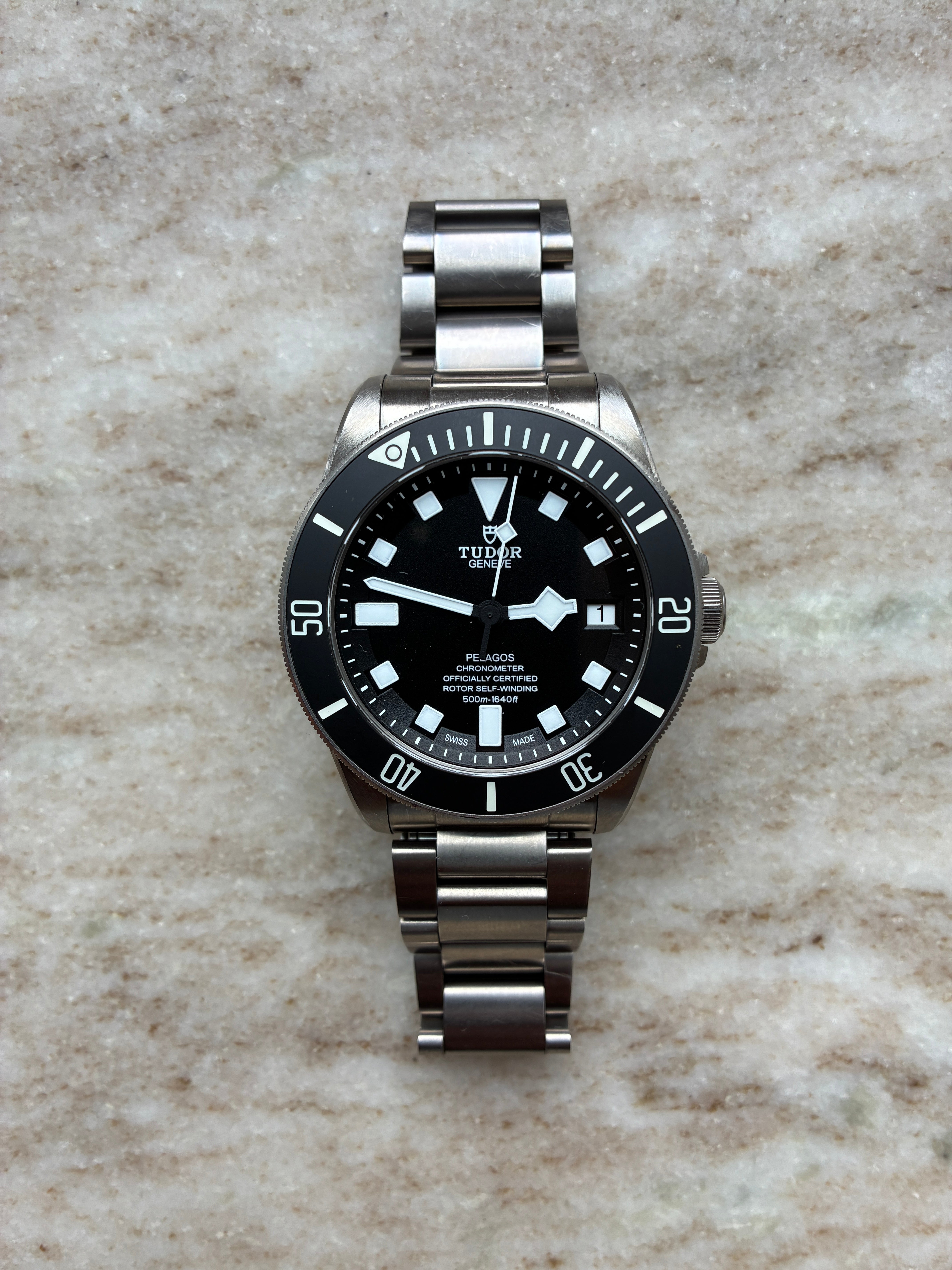 Pelagos Black Dial / Rubber Strap / Full-Set / 2020