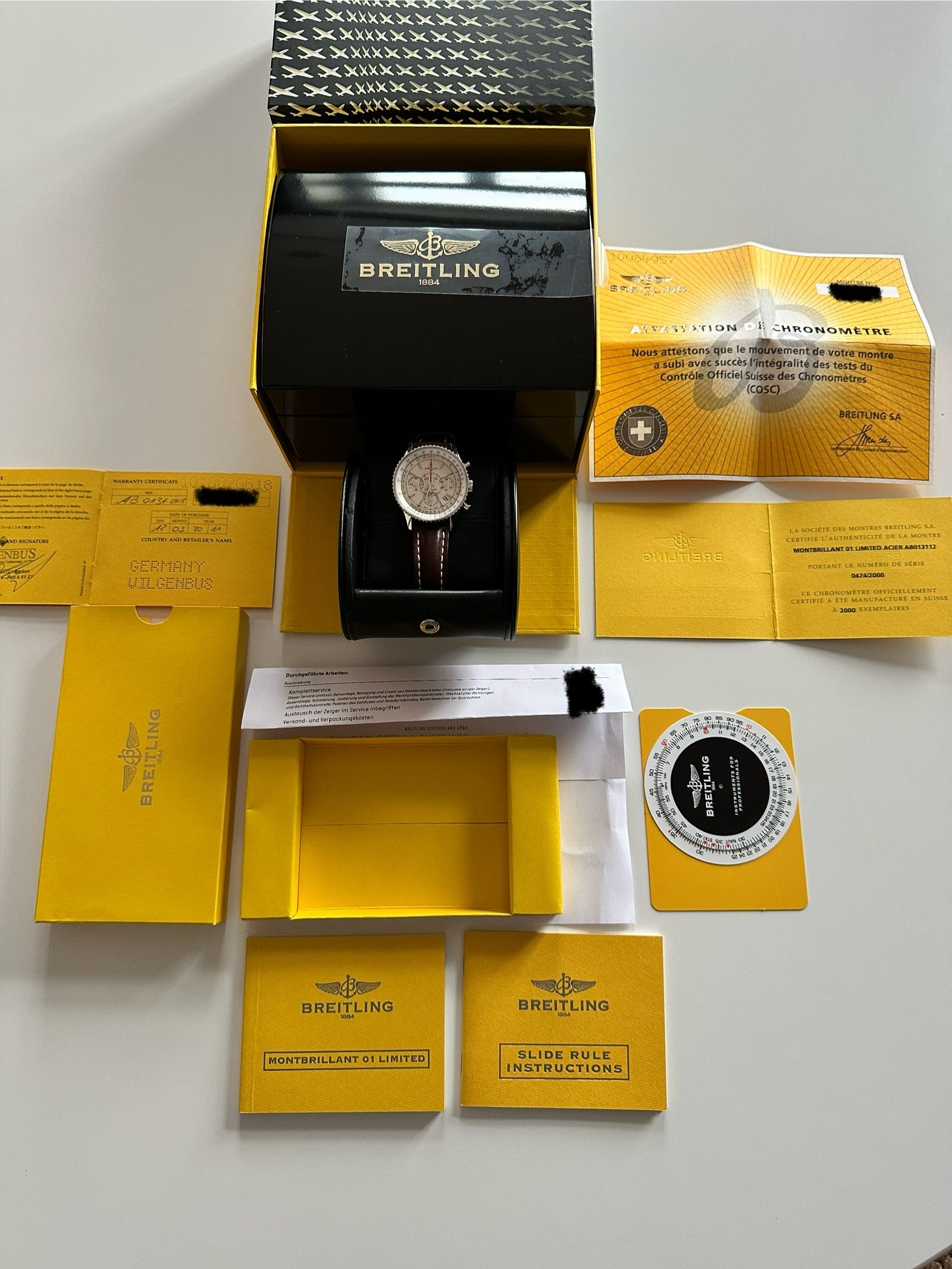 Breitling - Breitling Montbrillant Navitimer Limited Edition - Juwelier Spliedt