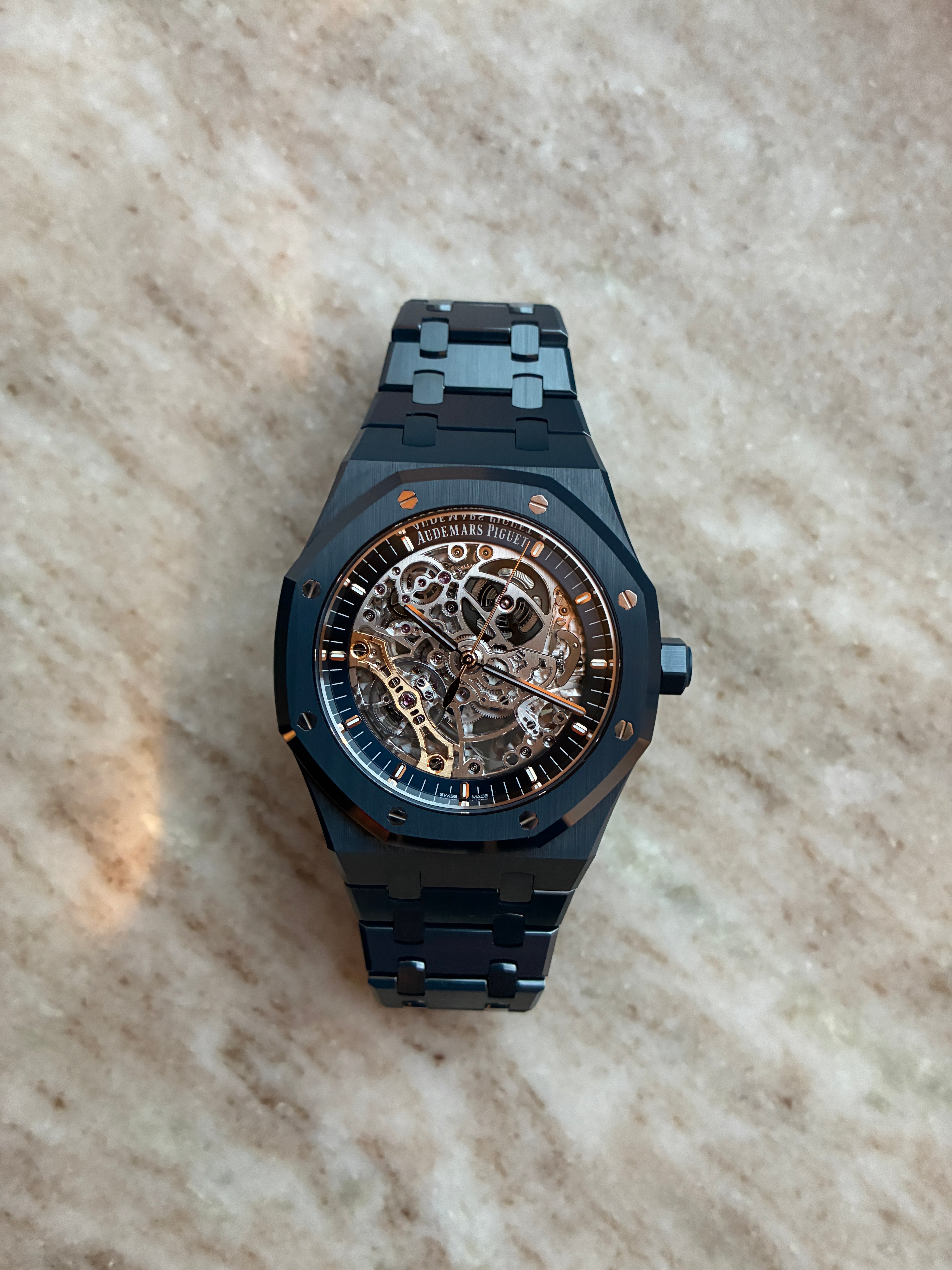 Double Balance Wheel Openworked Bleu Nuit Nuage Very rare / Full-Set / 2025