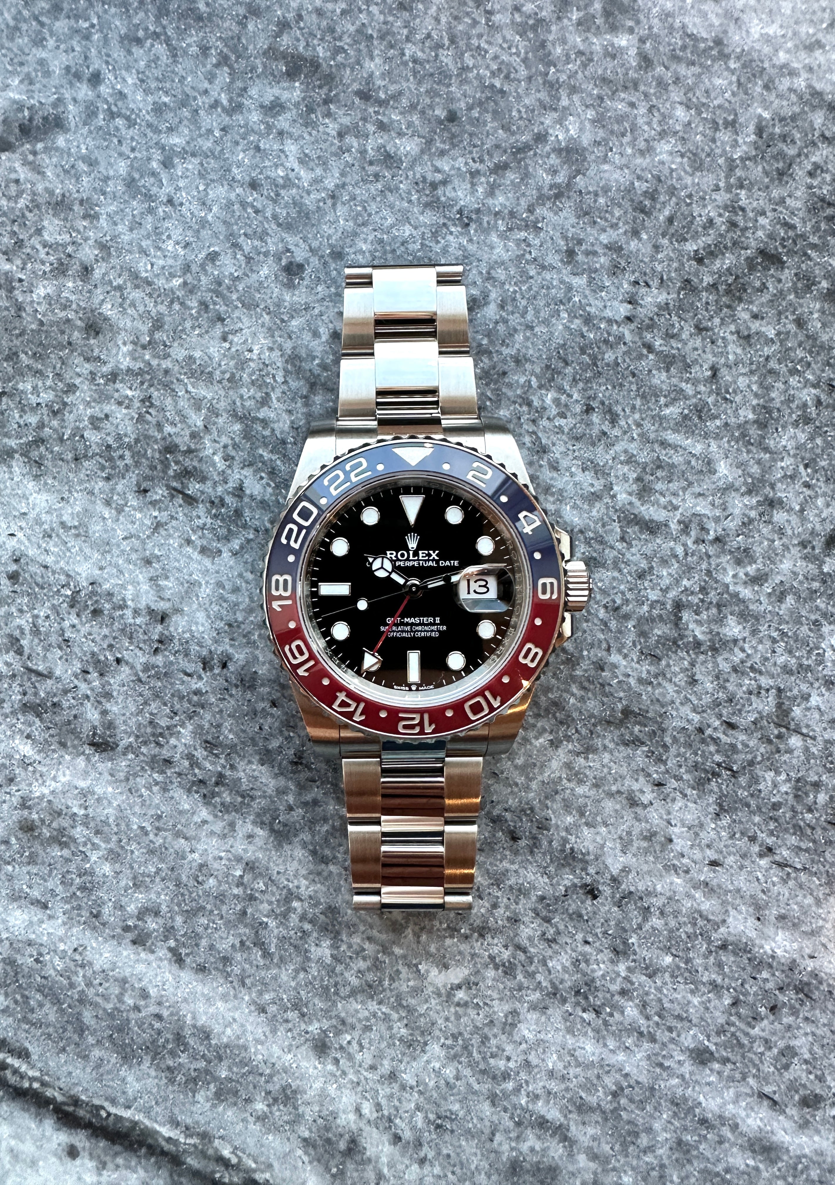 GMT-Master II Pepsi Oyster / Full Set -2022-
