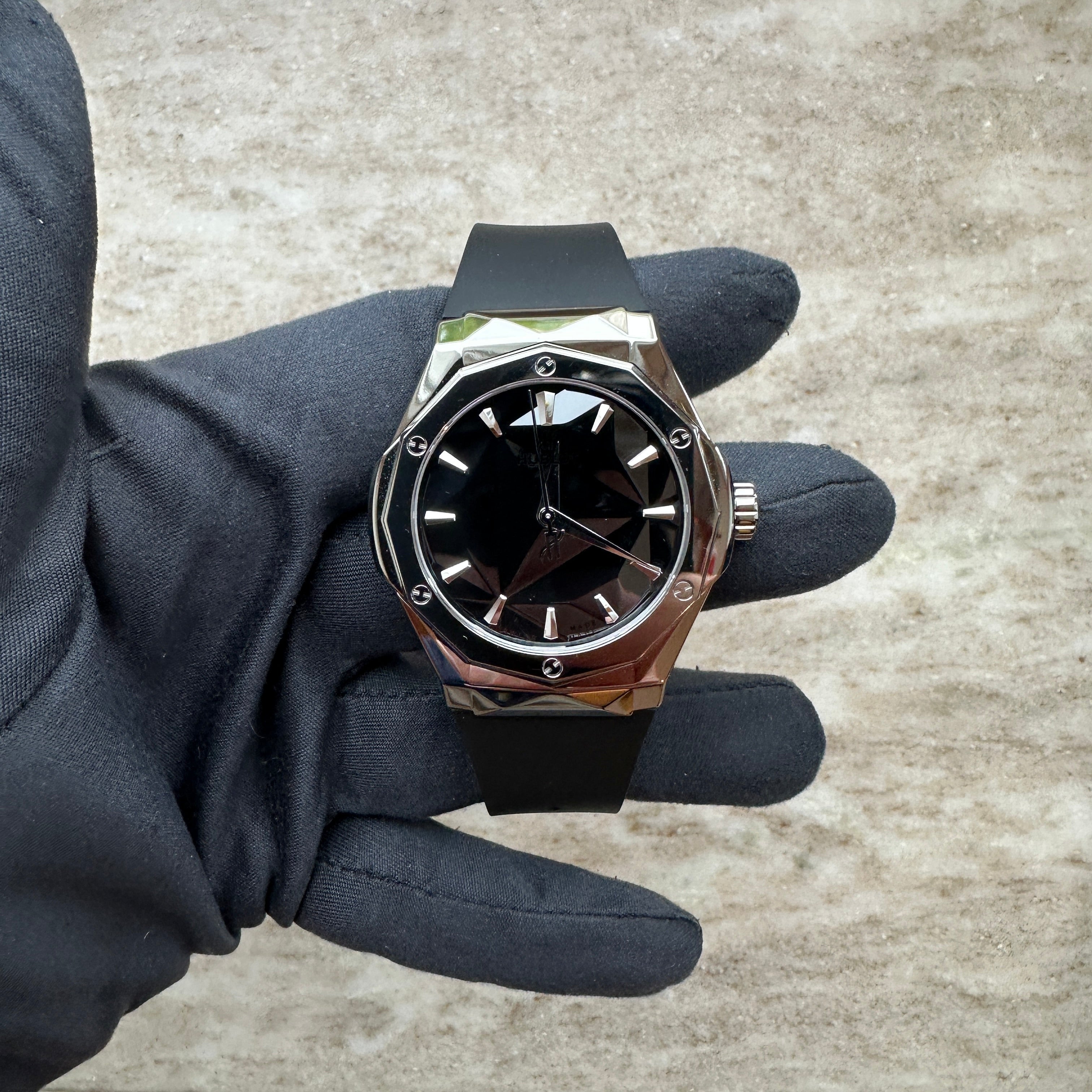 Hublot - Classic Fusion Orlinski Titan 40 mm / Full Set + Invoice + 2nd Rubber + Travel Case / Germany Hublot Boutique 2022 - [product_sku]