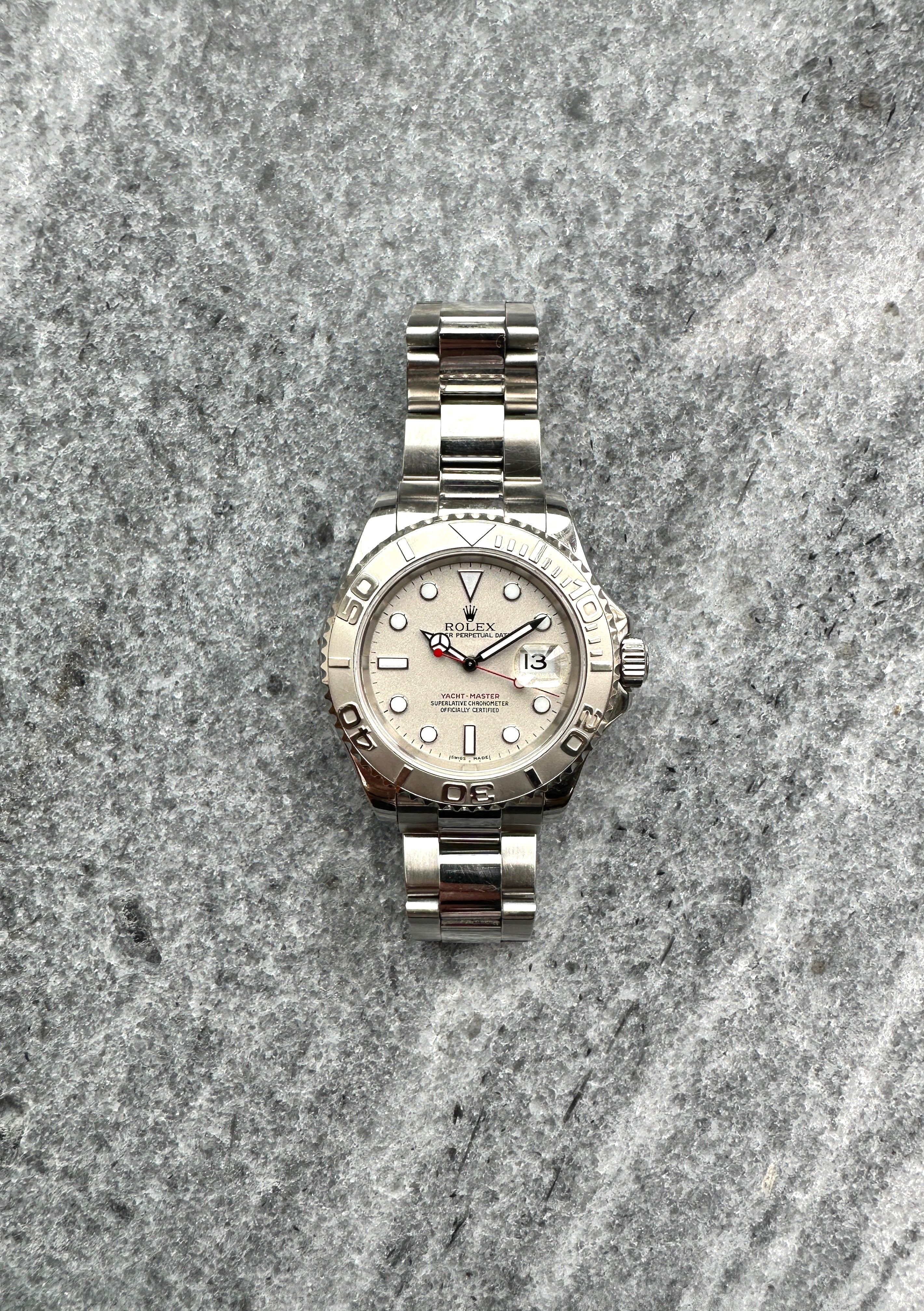 Rolex - Yacht-Master 40 - Platin Dial / Full Set / LC100 -2000- - [product_sku]