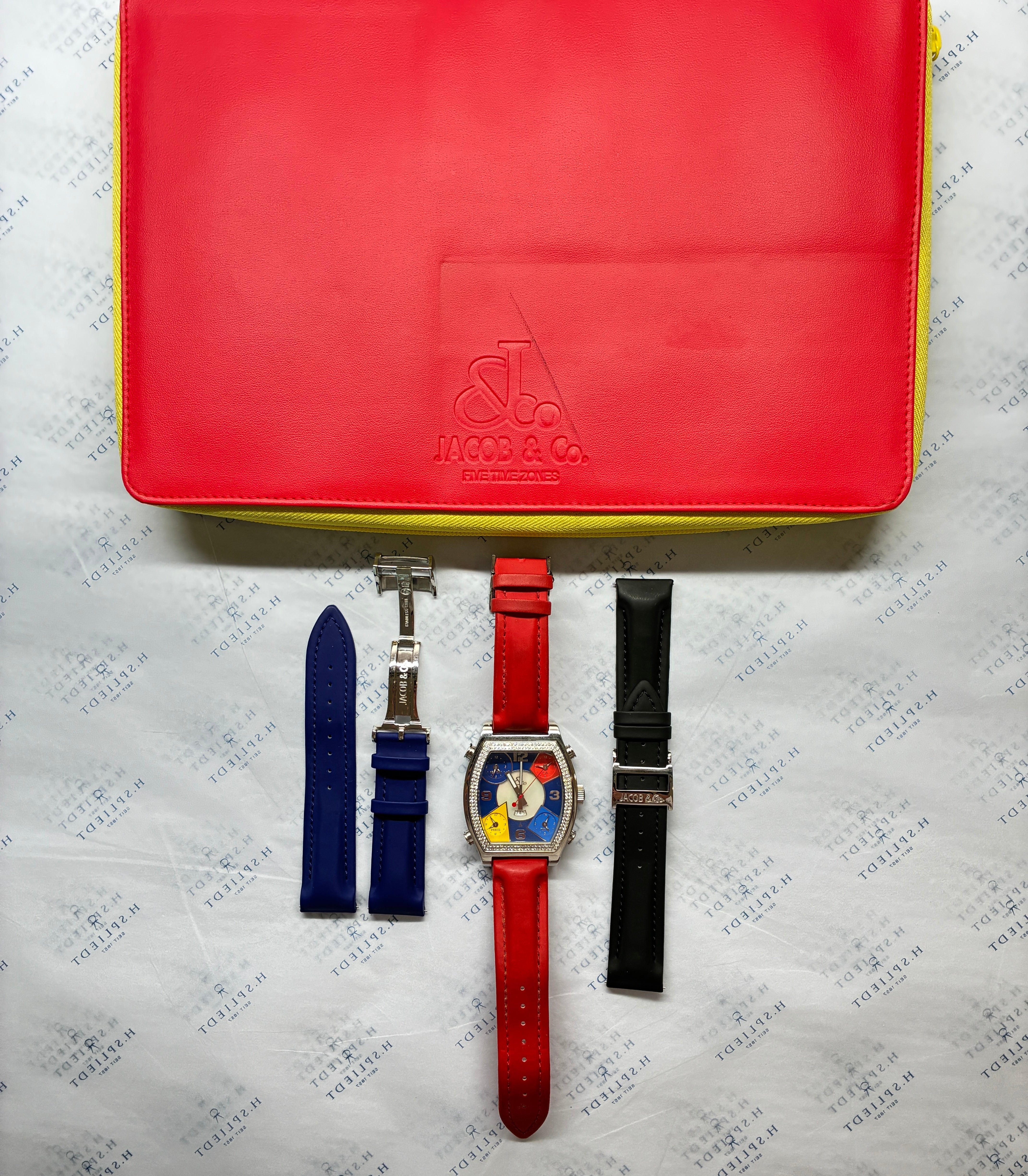 Jacob & Co. - Jacob & Co. Five Time Zone Tonneau - [product_sku]