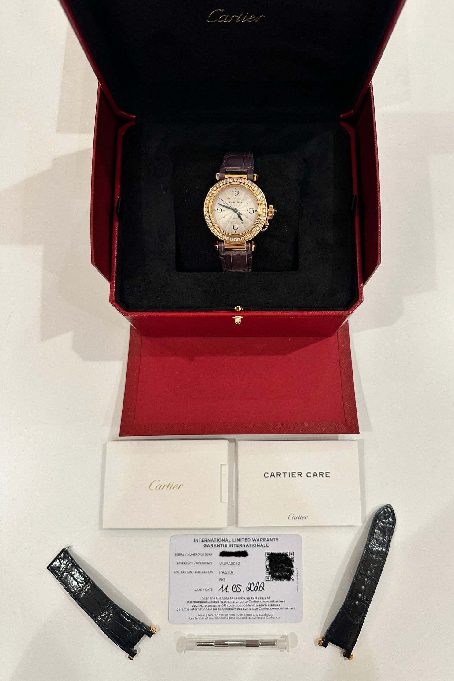 Cartier - Cartier Pasha Roségold 35mm - Juwelier Spliedt