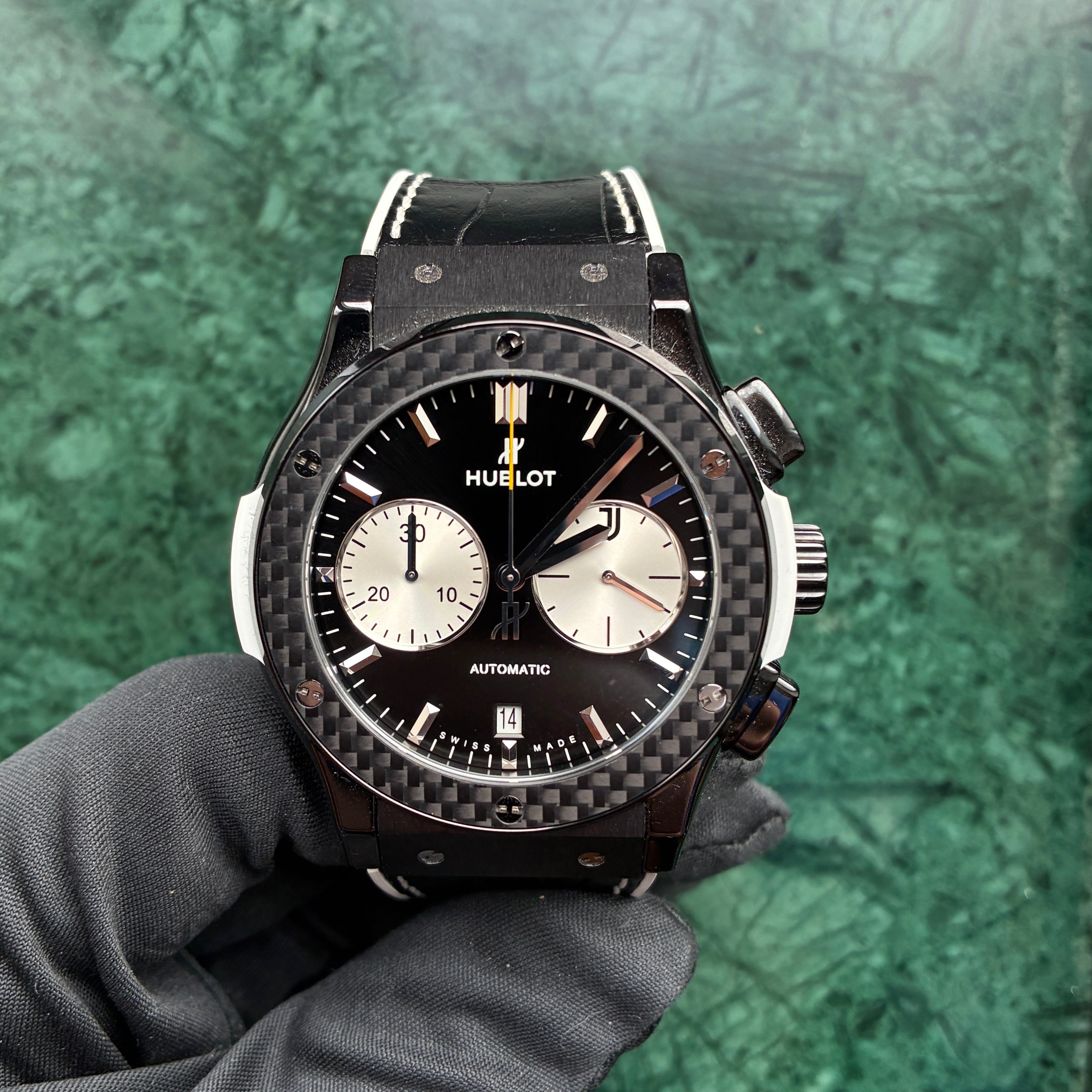 Hublot Classic Fusion Chronograph / Juventus Limited Edition / Like New