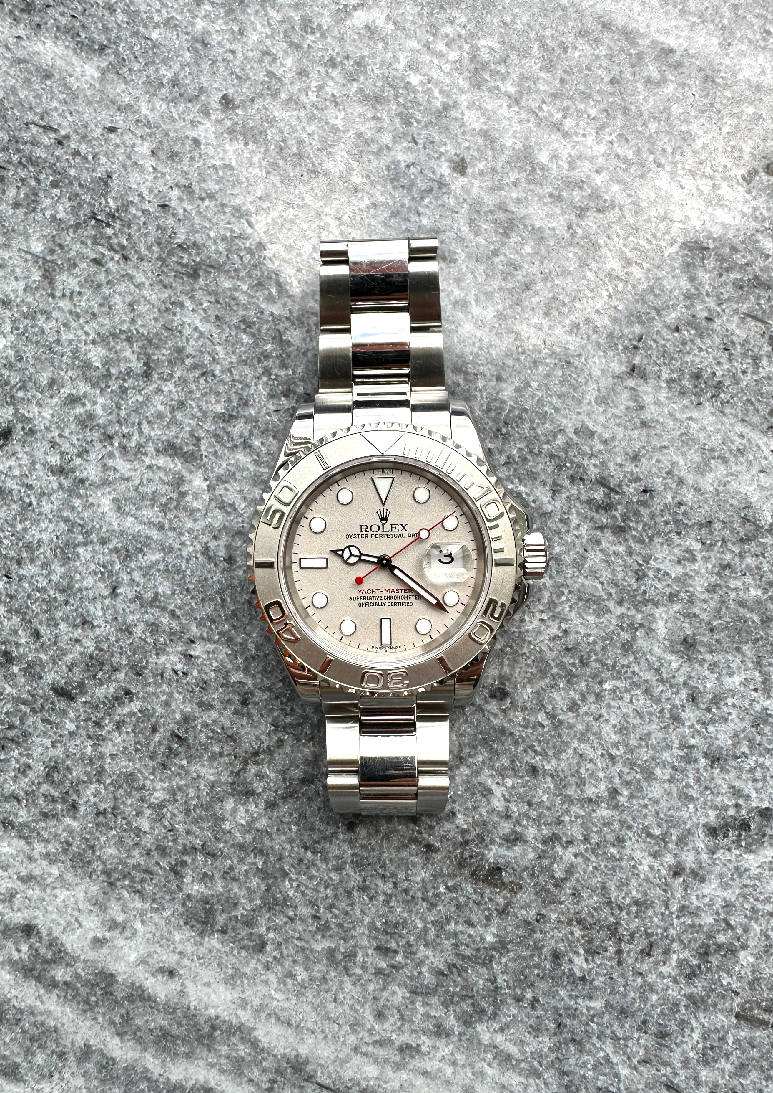 Yacht-Master 40 16622 Silver Platinum