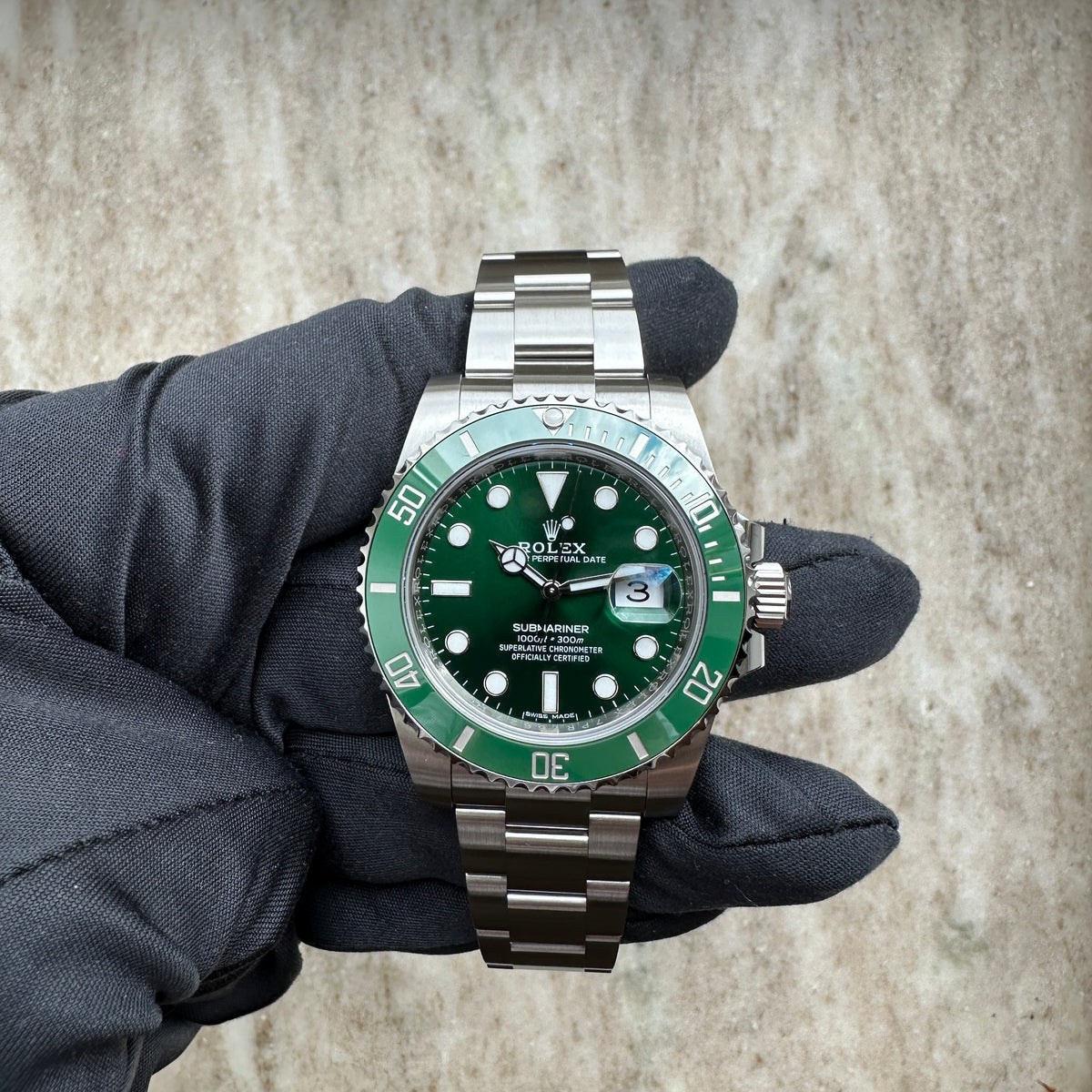 Submariner Date Hulk 116610LV / Box and Paper / Unworn / 2020 - Juwelier Spliedt