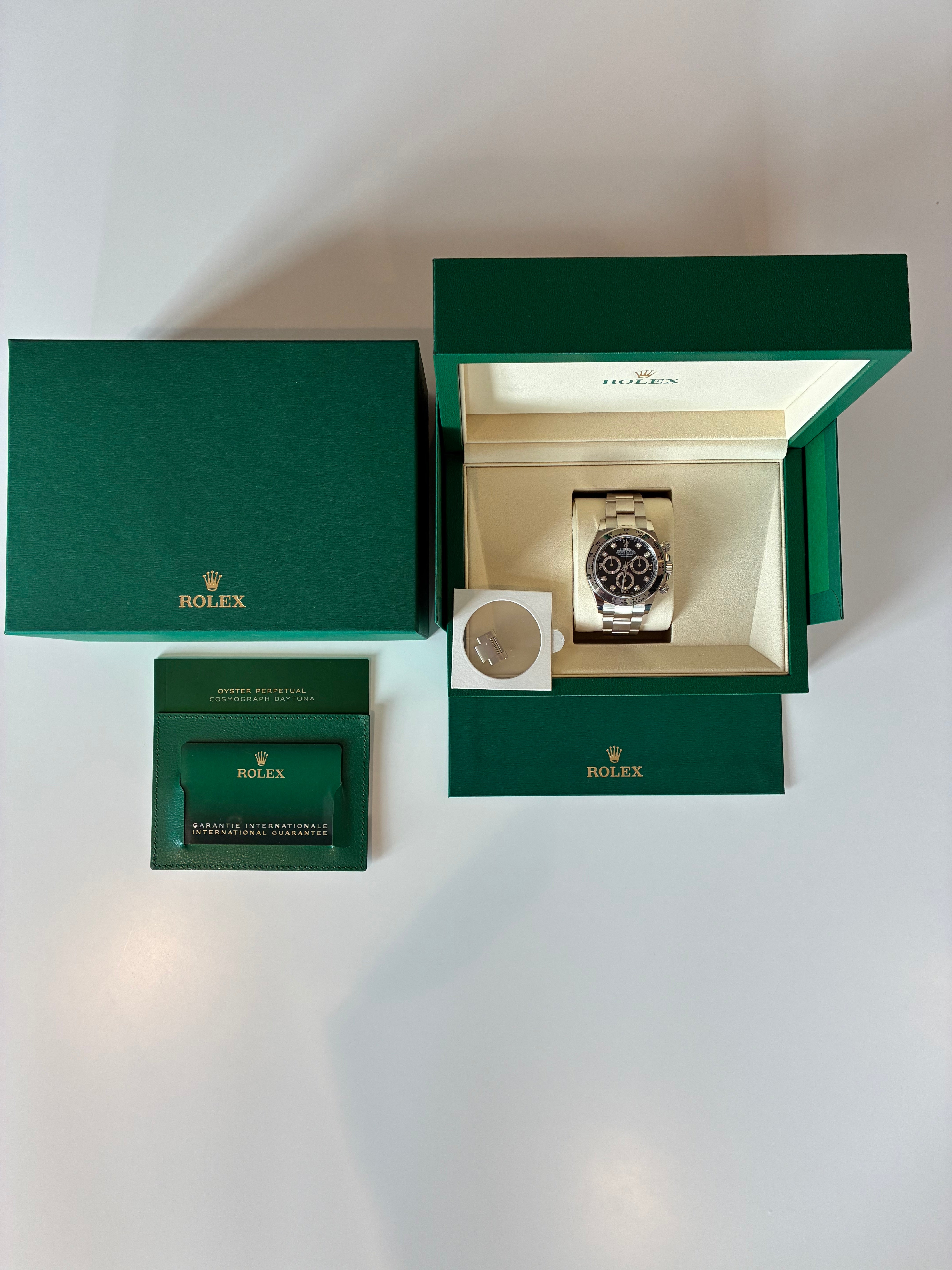 Daytona / Whitegold / Diamond Dial / aus 2020 inkl Service 2024