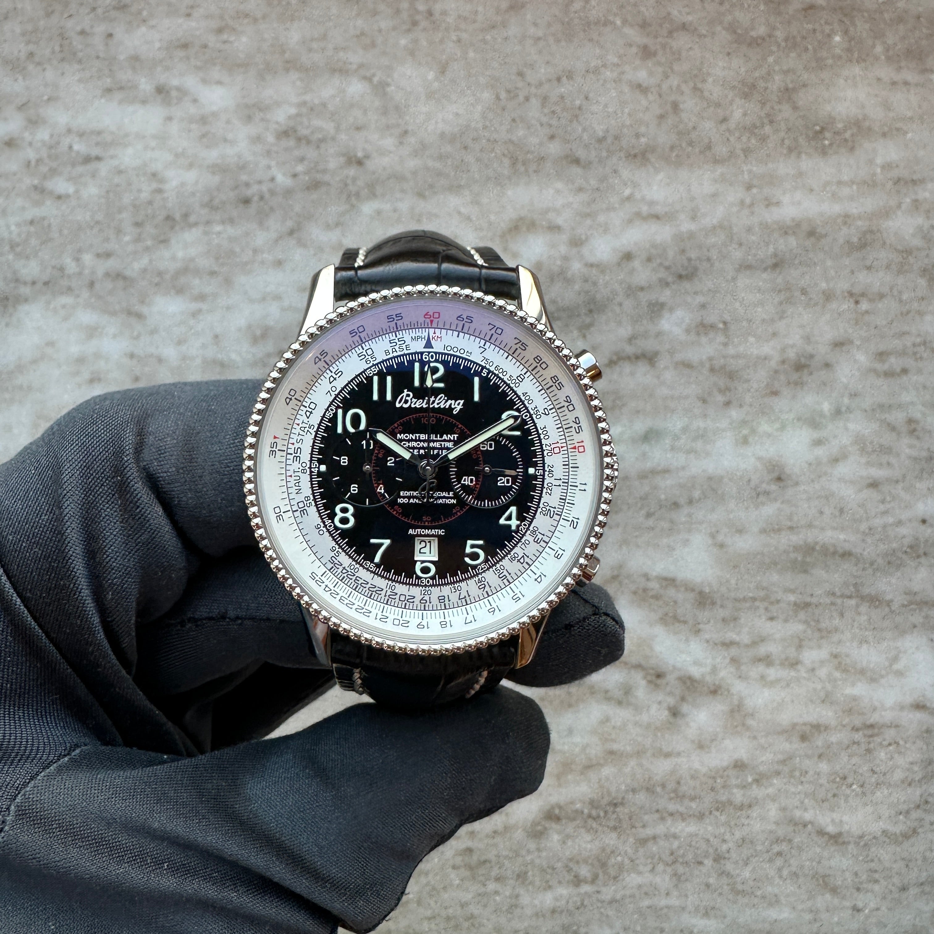 Breitling - Montbrillant Steel / Full Set / very good Condition / 2003 - [product_sku]