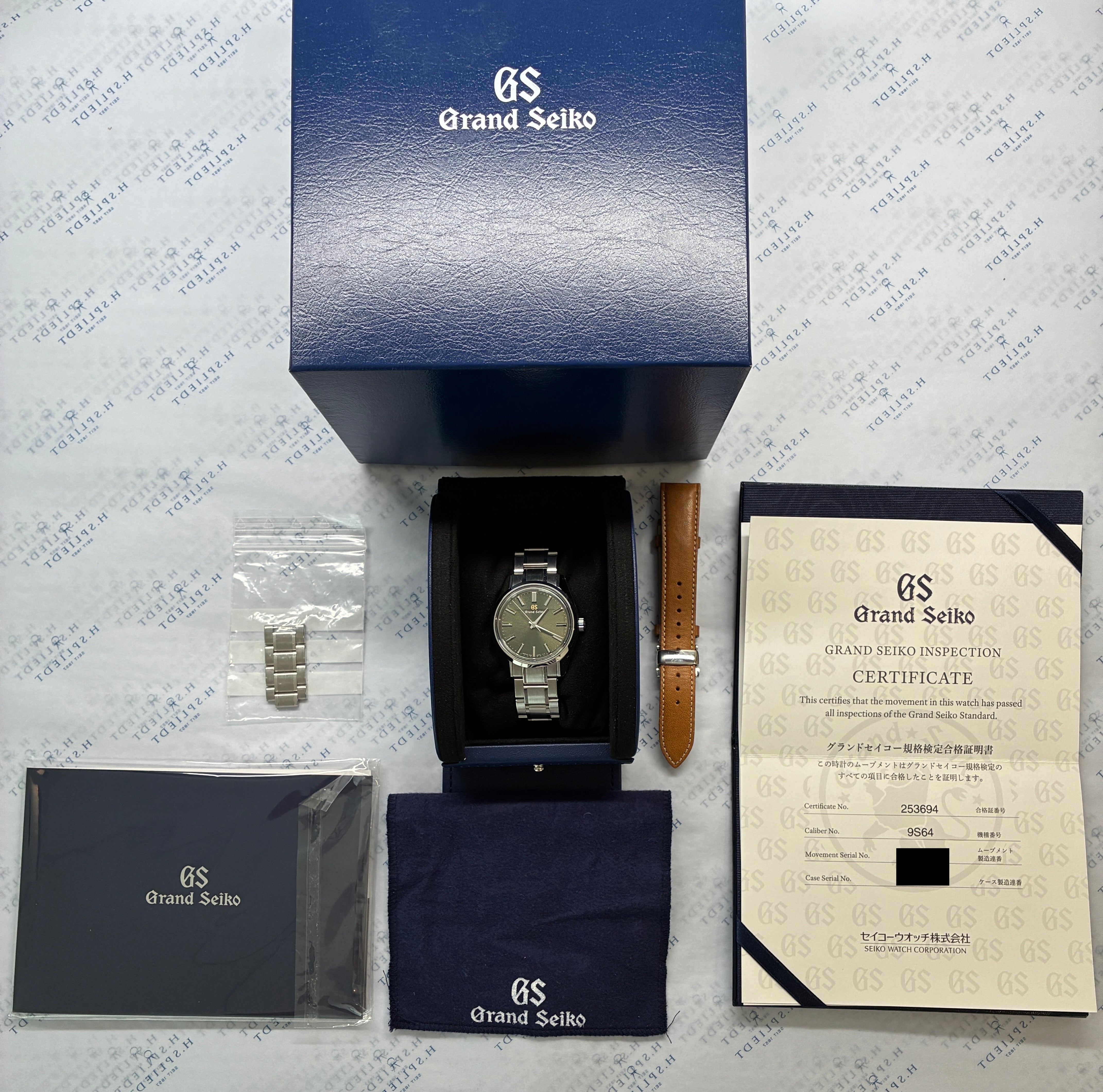 Grand Seiko - Grand Seiko Limited Edition 136 of 400 / Full-Set / Leather Strap / Very good condition / 2025 - [product_sku]