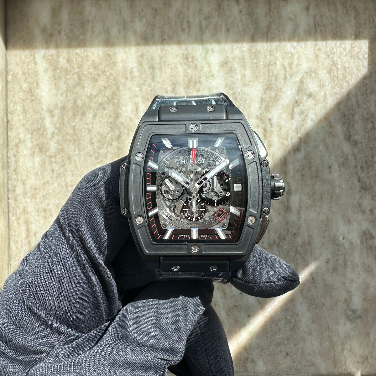Spirit of Big Bang 45mm Black Magic Ceramic / 2. Strap / Full Set / 2019