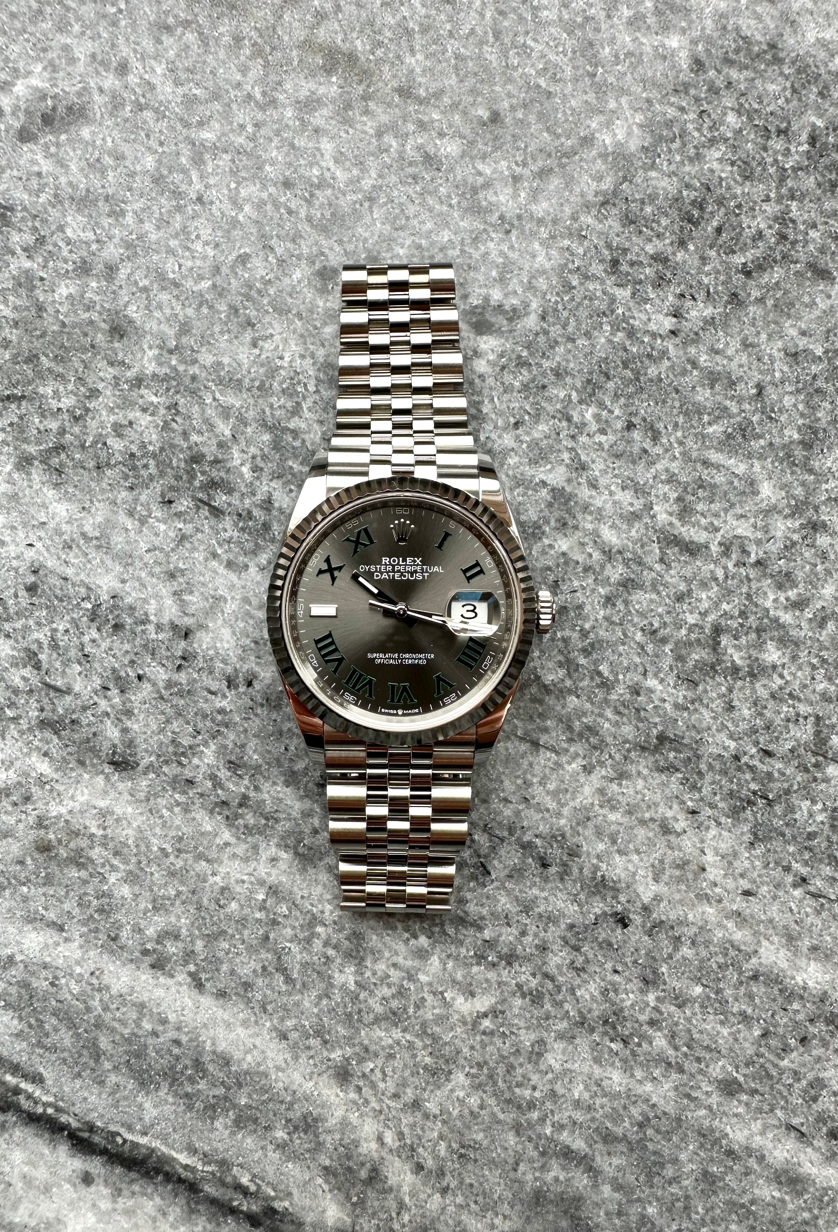 Datejust 36 Wimbledon Dial / Full Set -2024-