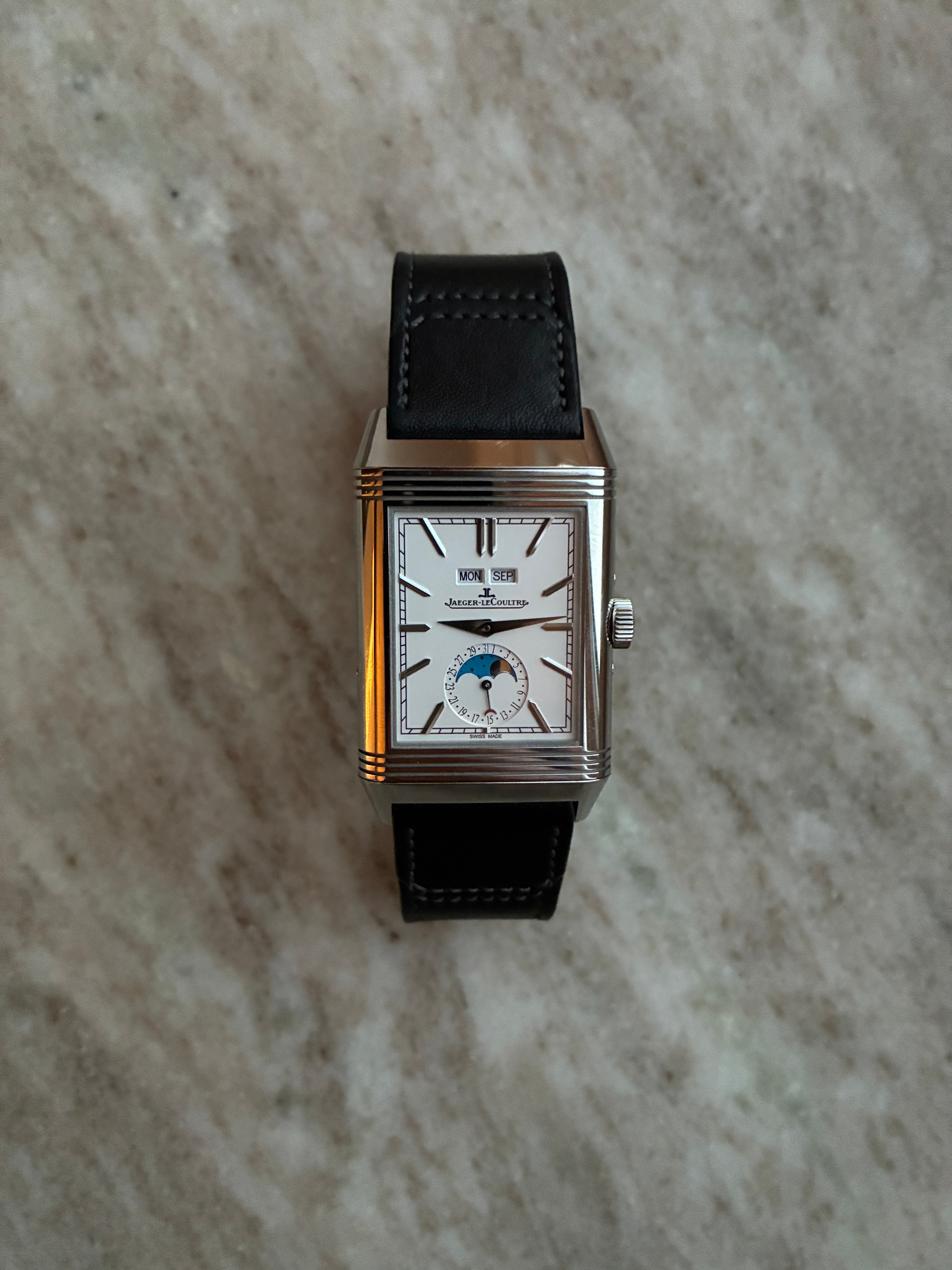 Reverso Duoface Tribute Duoface Calendar very good Condition / Blue White / Full-Set / 2024