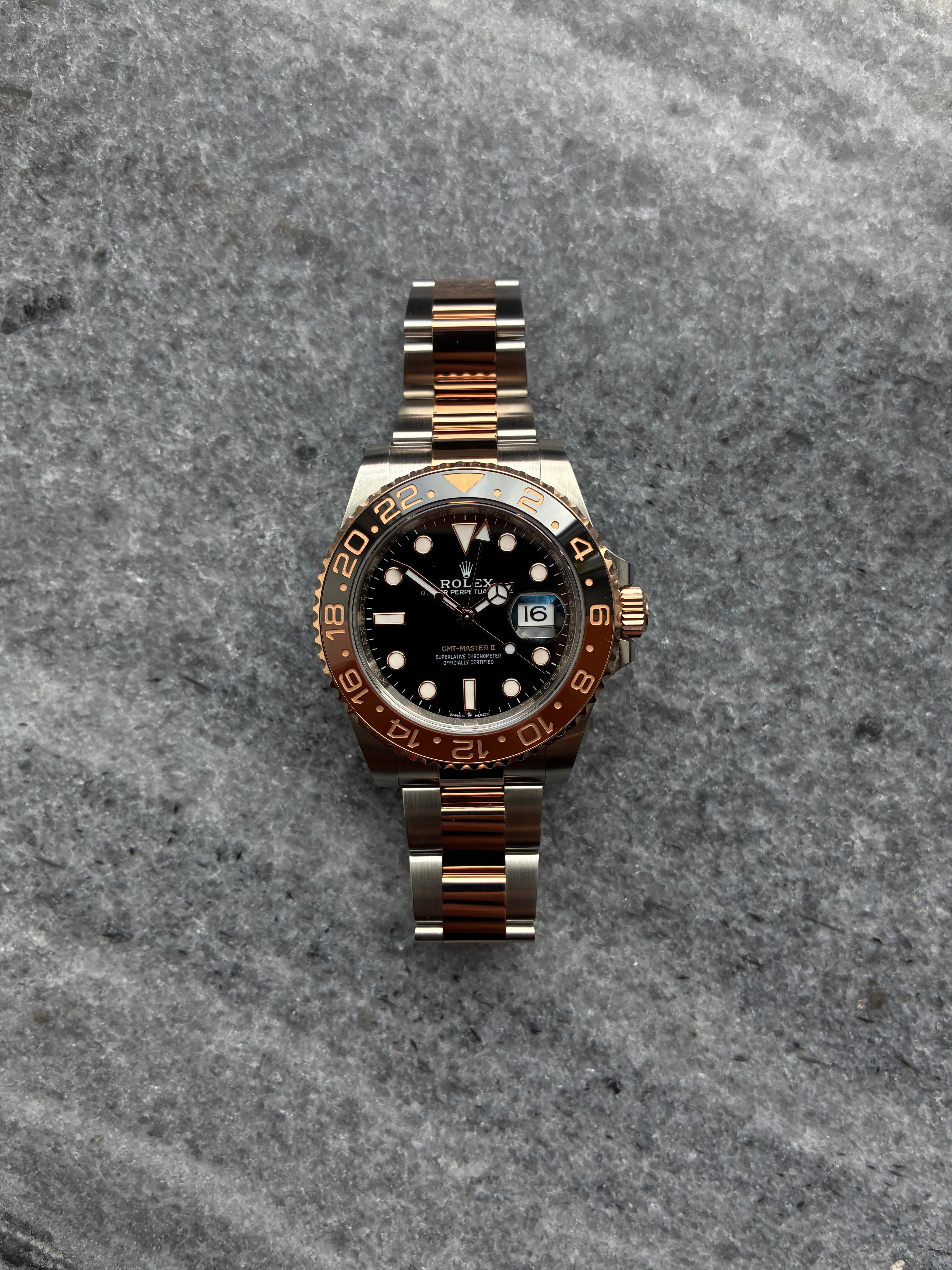 GMT-Master II / Rootbeer / Oyster strap / Full-Set / 2021