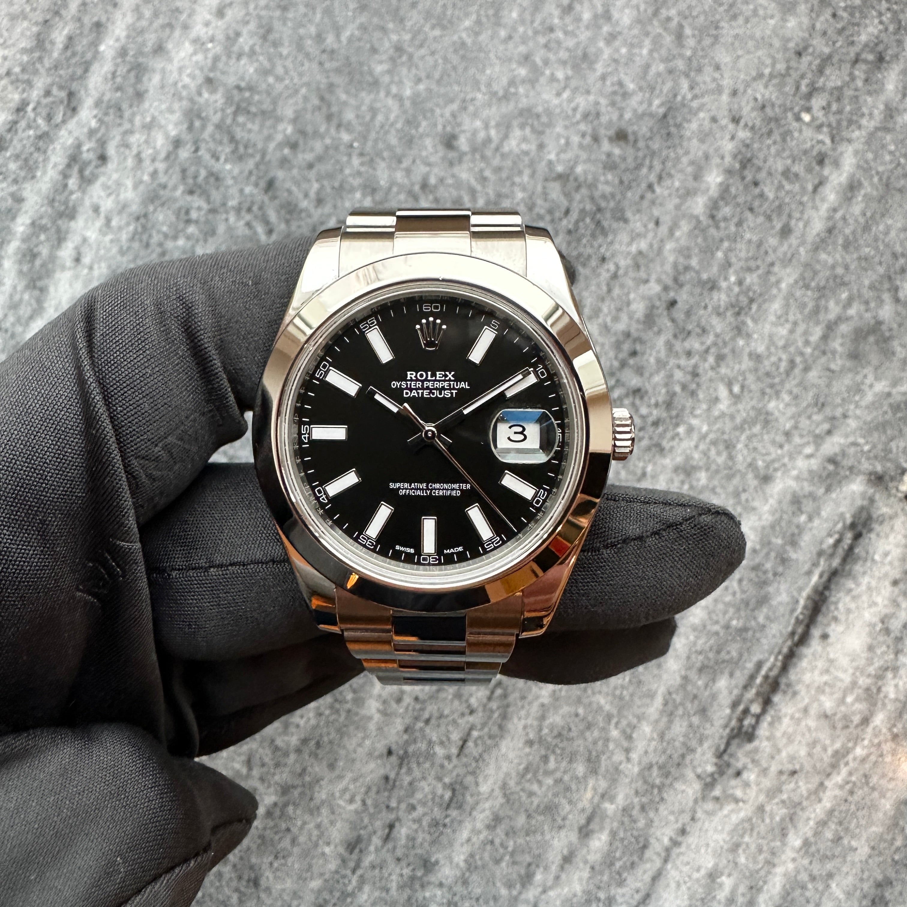 Datejust 41 / Service 2025 / grey slate dial (2018)