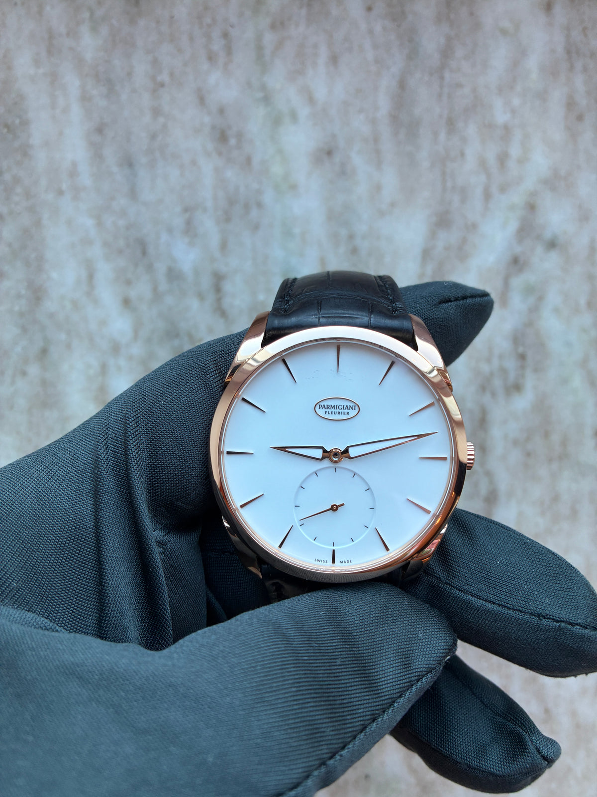 Tonda 1950 / Yellowgold / Gold Pin-Buckle / Micro-rotor / Papers / 2015