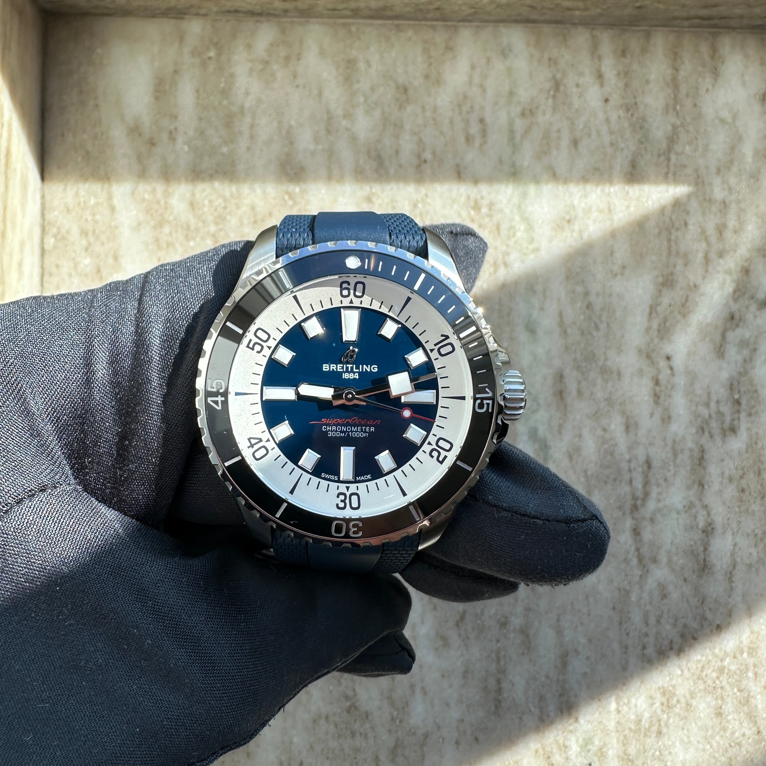 Breitling - Superocean Automatic 44 Blue / very good Condition / 2023 - [product_sku]