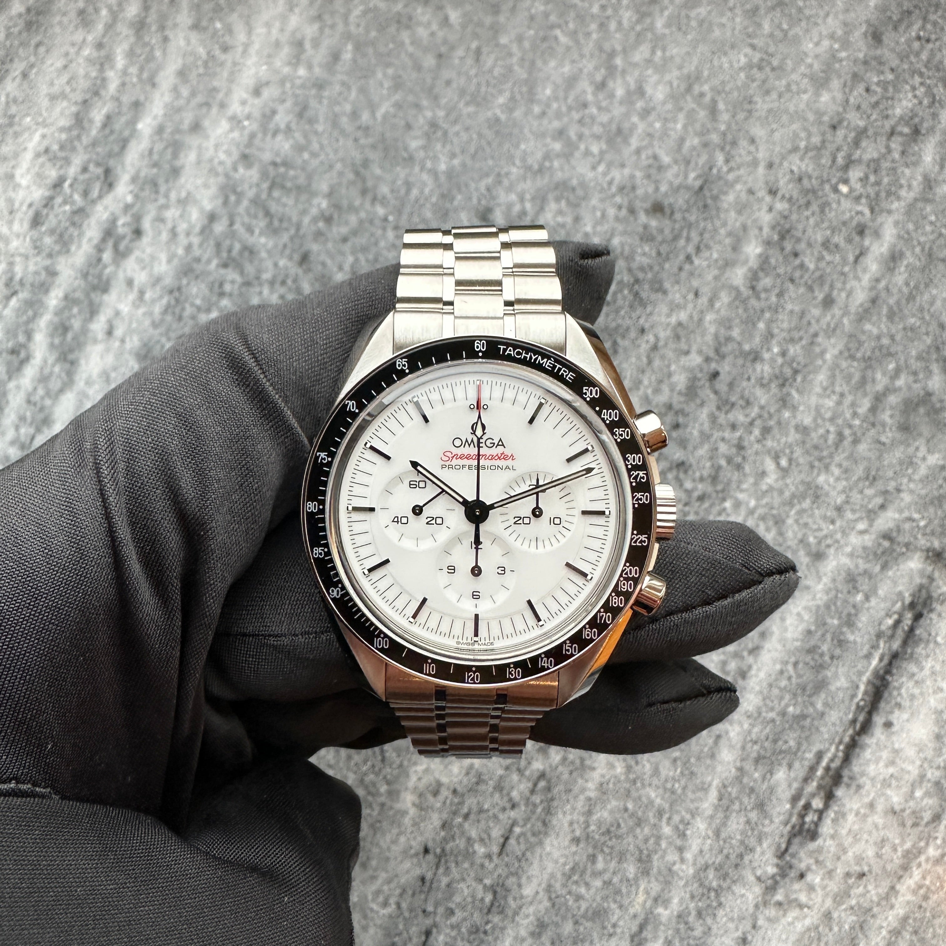 Speedmaster Moonwatch Hesalite / Full Set / Like New / 2026